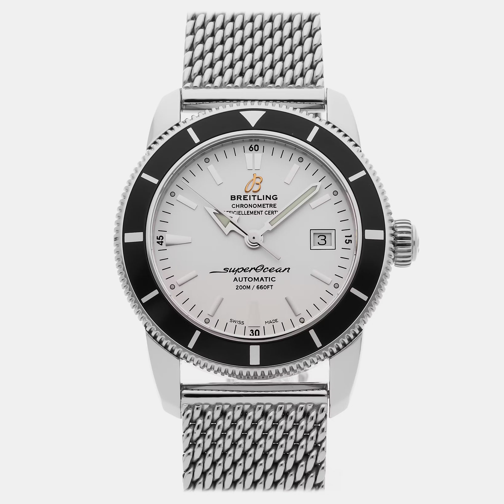 

Pre-Owned Breitling Superocean Heritage A1732124/G717 42 mm, Silver