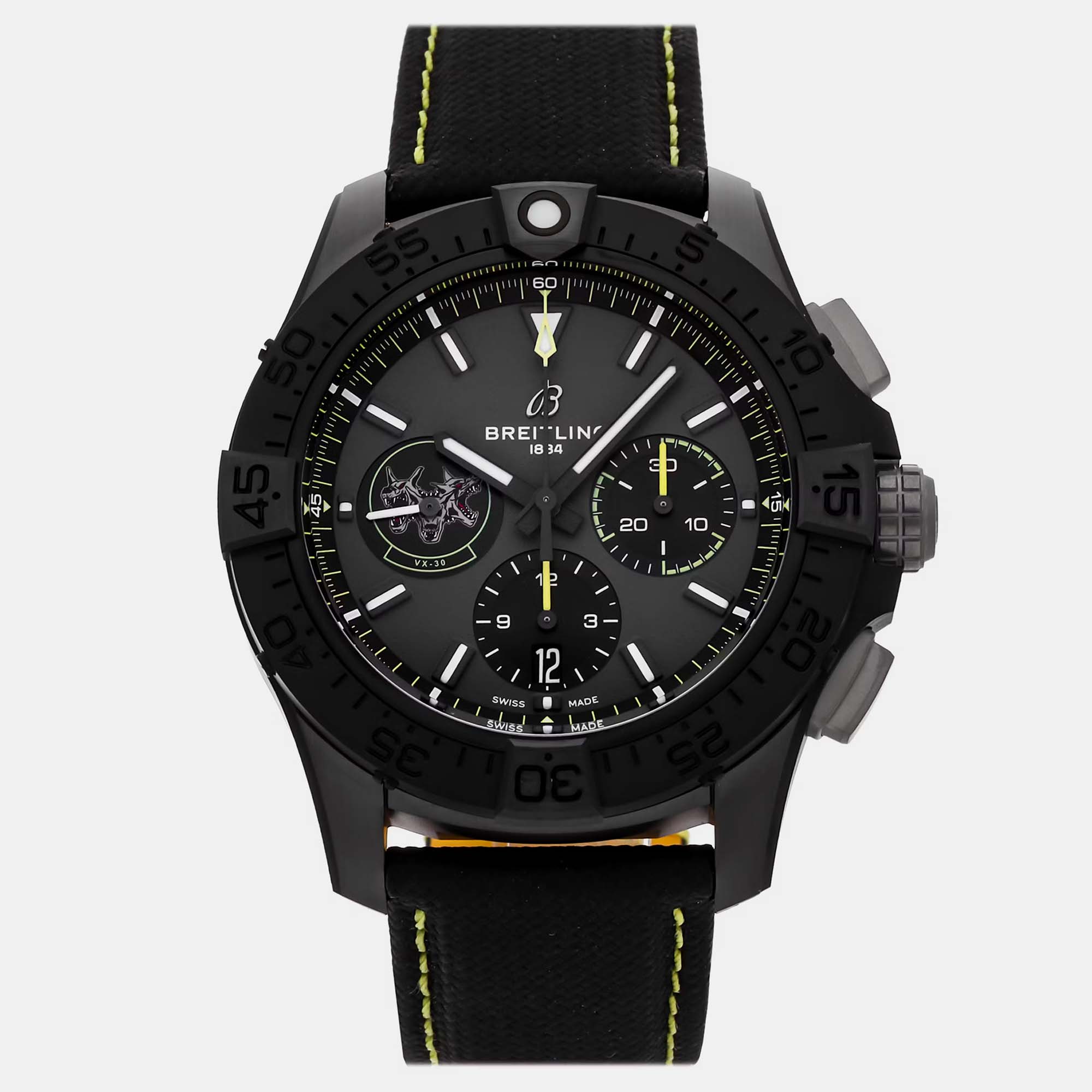

Breitling Avenger B01 SB01472A1B1X1 Automatic Grey Dial Ceramic Men's Wristwatch