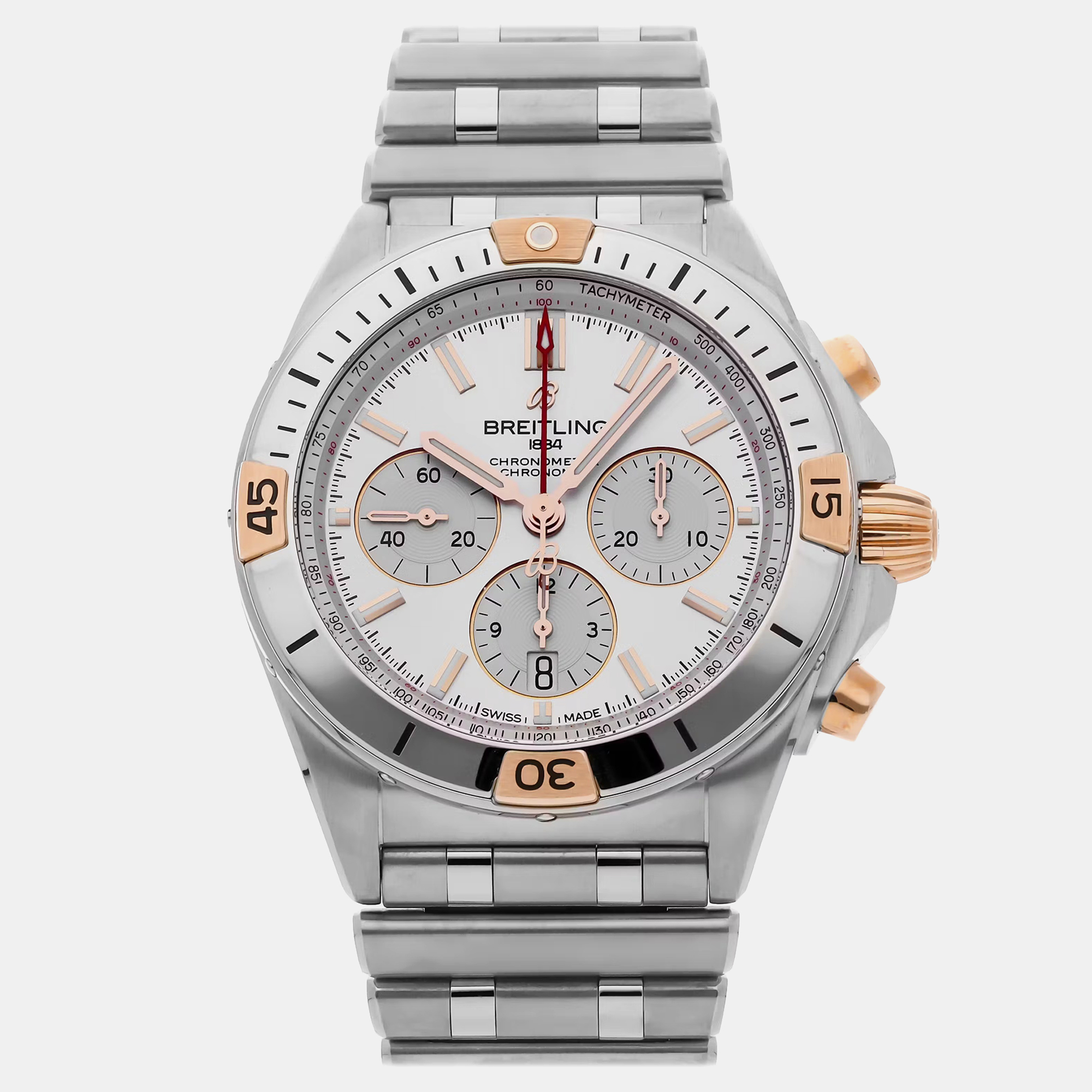 

Pre-Owned Breitling Chronomat B01 IB0134101G1A1 42 mm, Silver