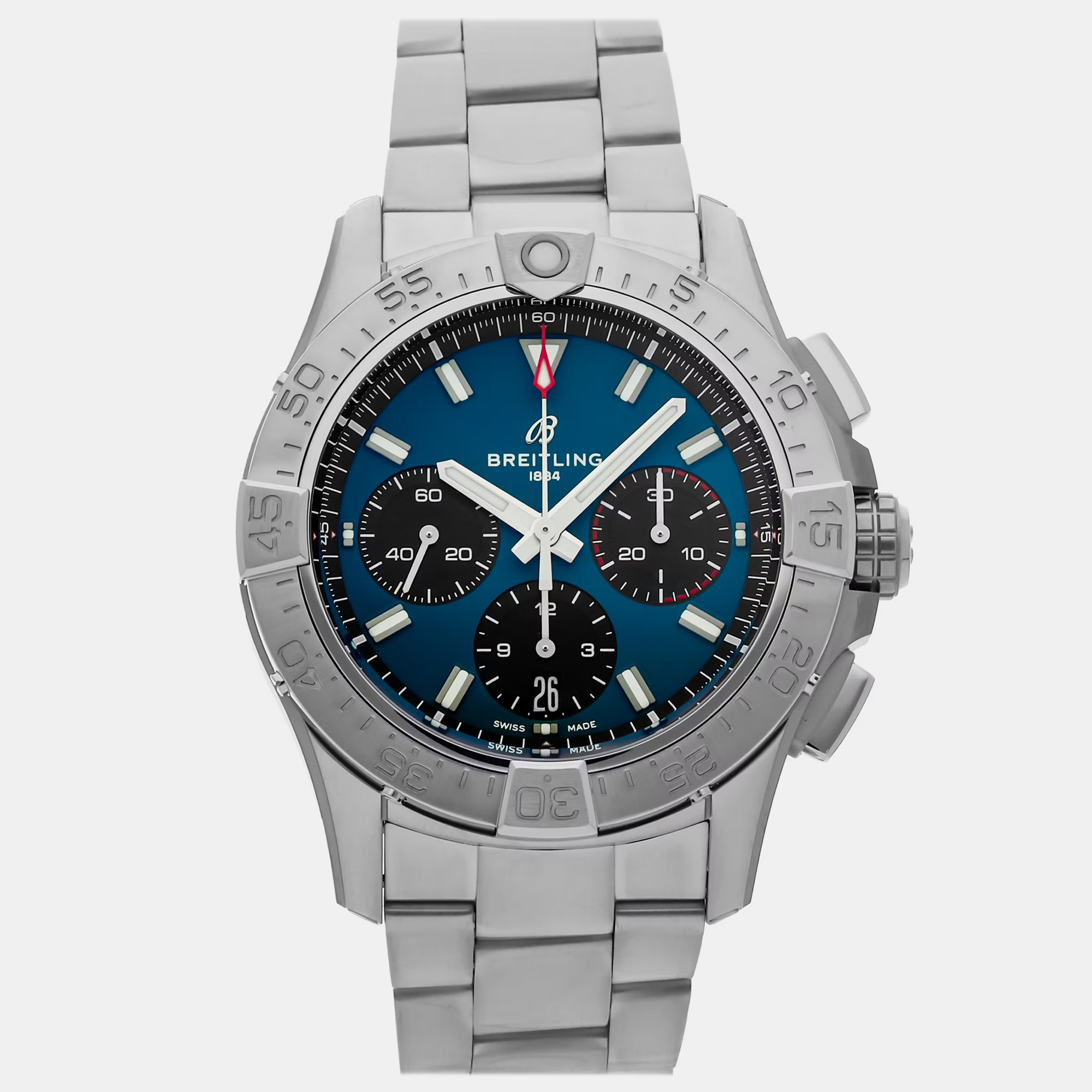 

Breitling Avenger B01 AB0146101C1A1 Automatic Chronograph Blue Dial Stainless Steel Men's Wristwatch