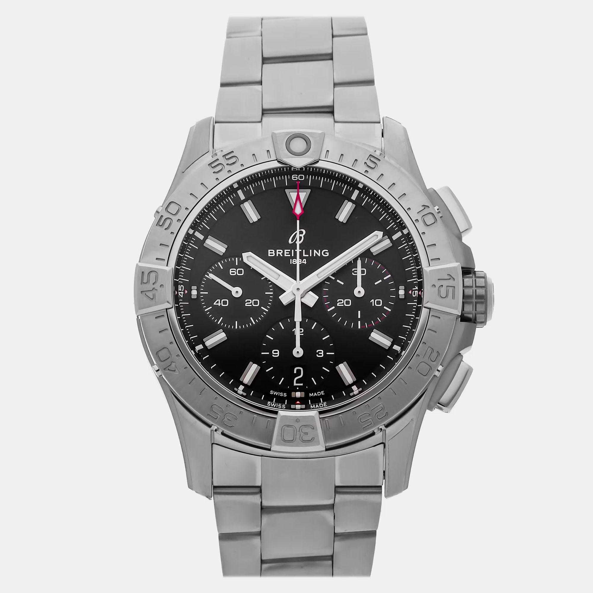 

Pre-Owned Breitling Avenger B01 Chronograph AB0146101B1A1 42 mm, Black