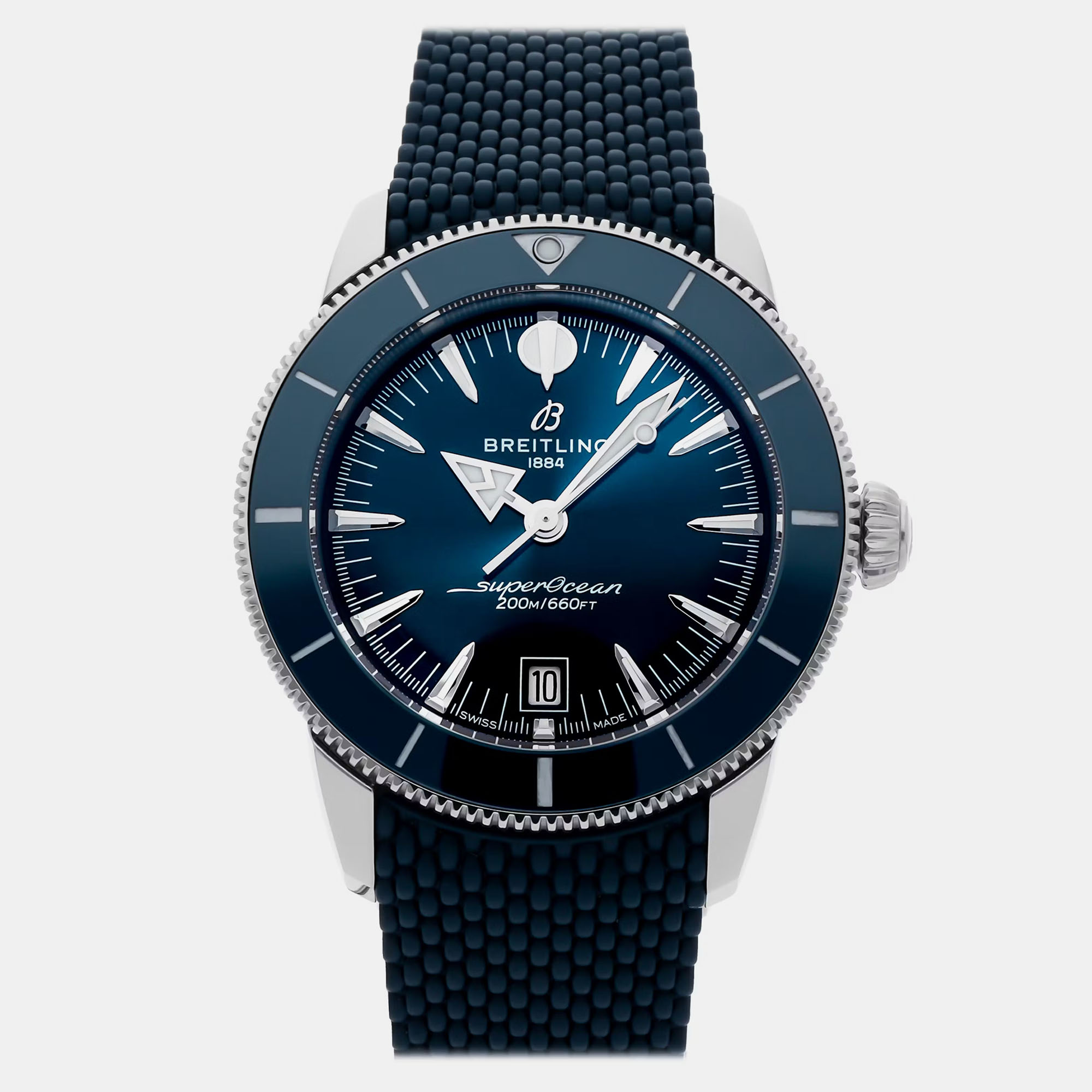 

Pre-Owned Breitling Superocean Heritage B38 AB3111161C1S1, Blue