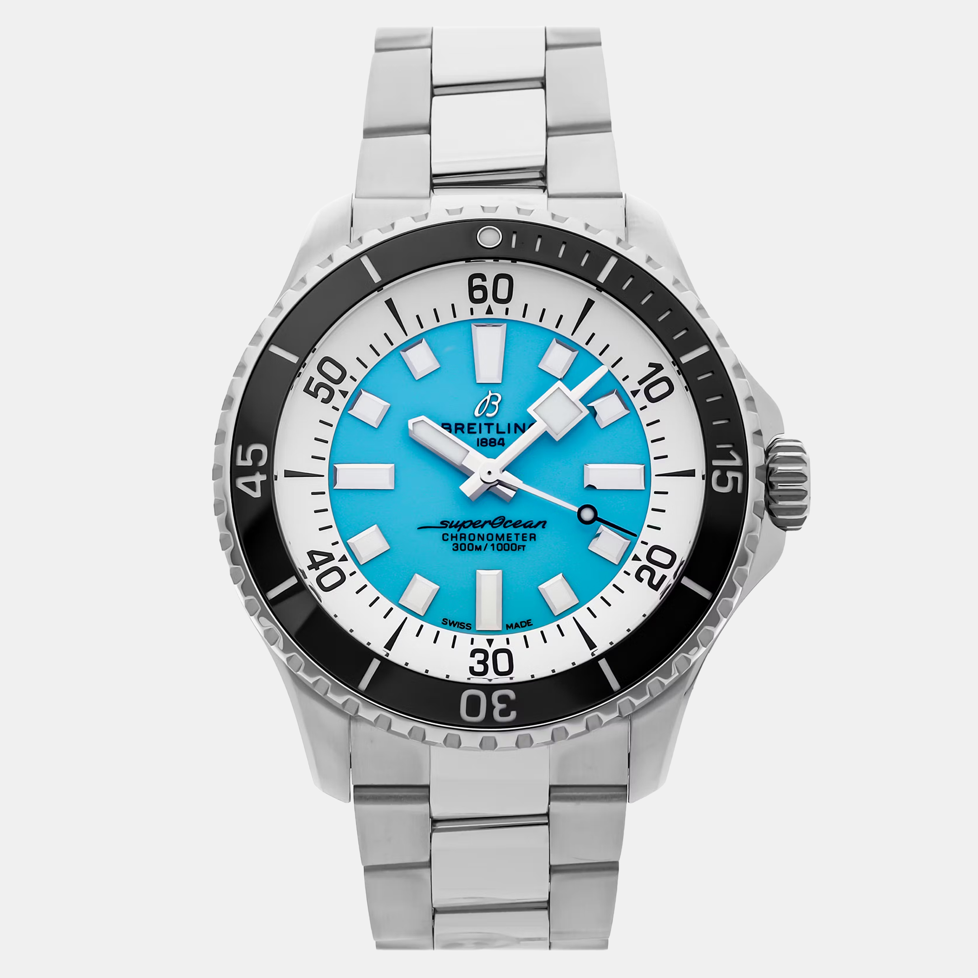 

Pre-Owned Breitling Superocean A17376211L2A1 44 mm, Blue