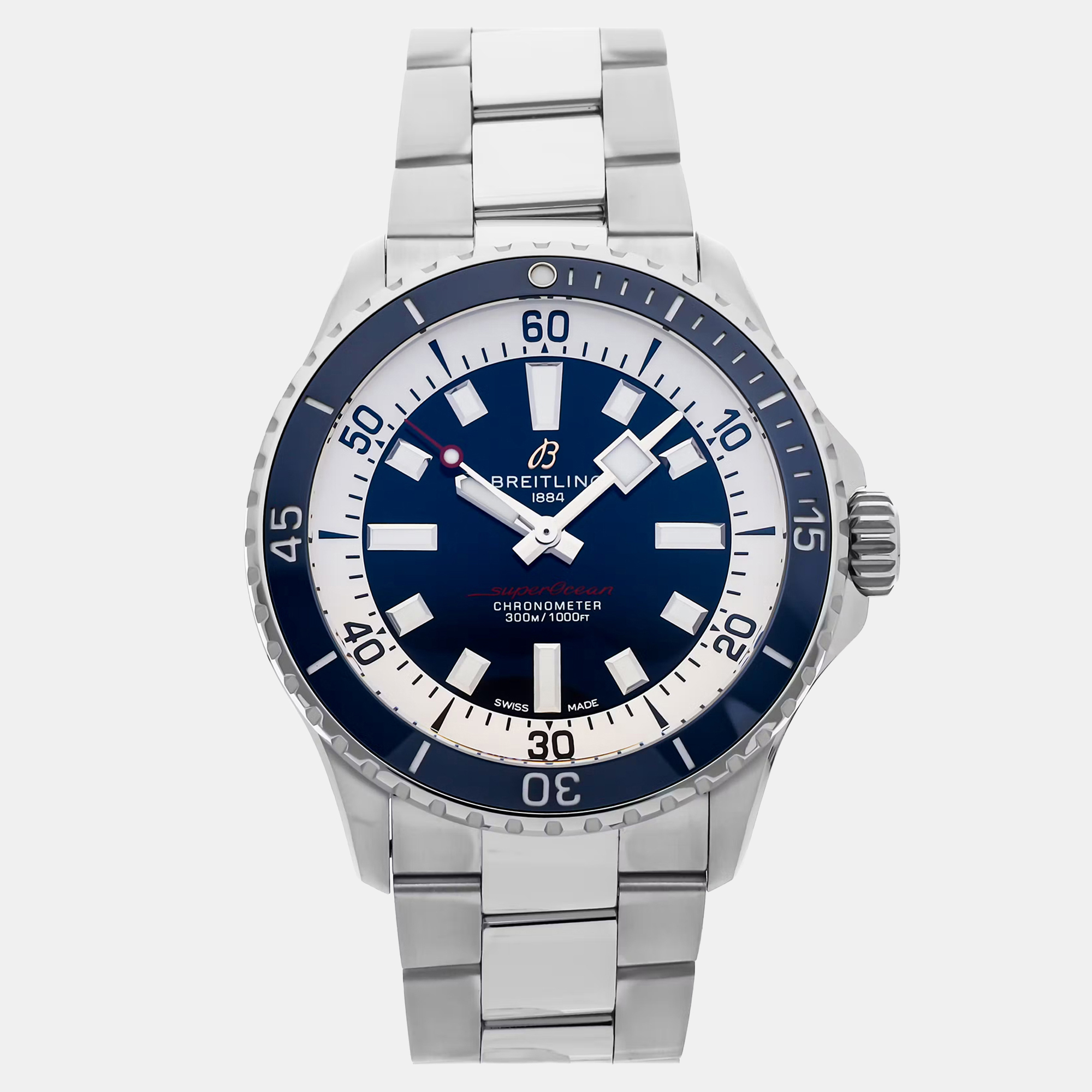 

Pre-Owned Breitling Superocean A17375E71C1A1, Blue
