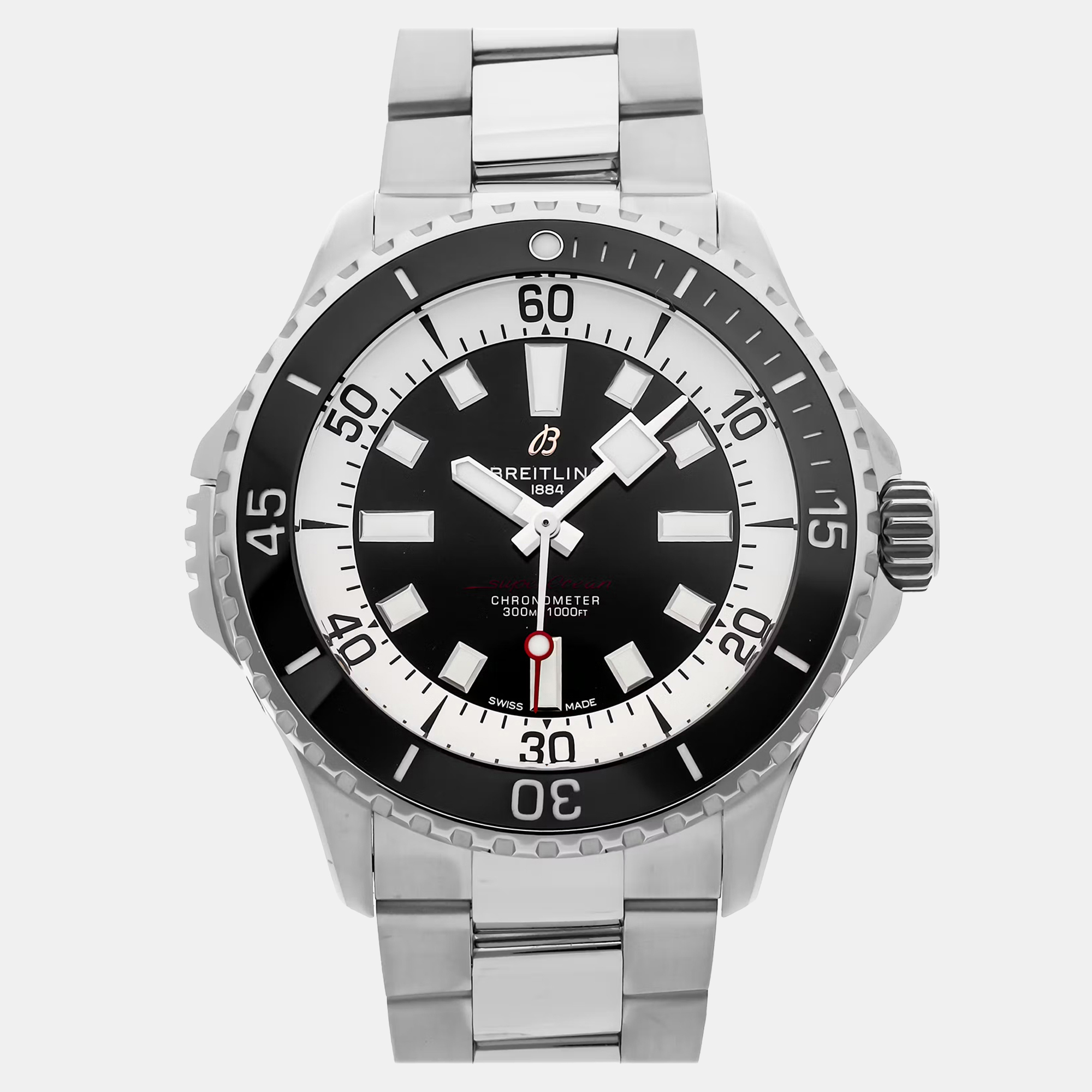 

Pre-Owned Breitling Superocean A17378211B1A1, Black