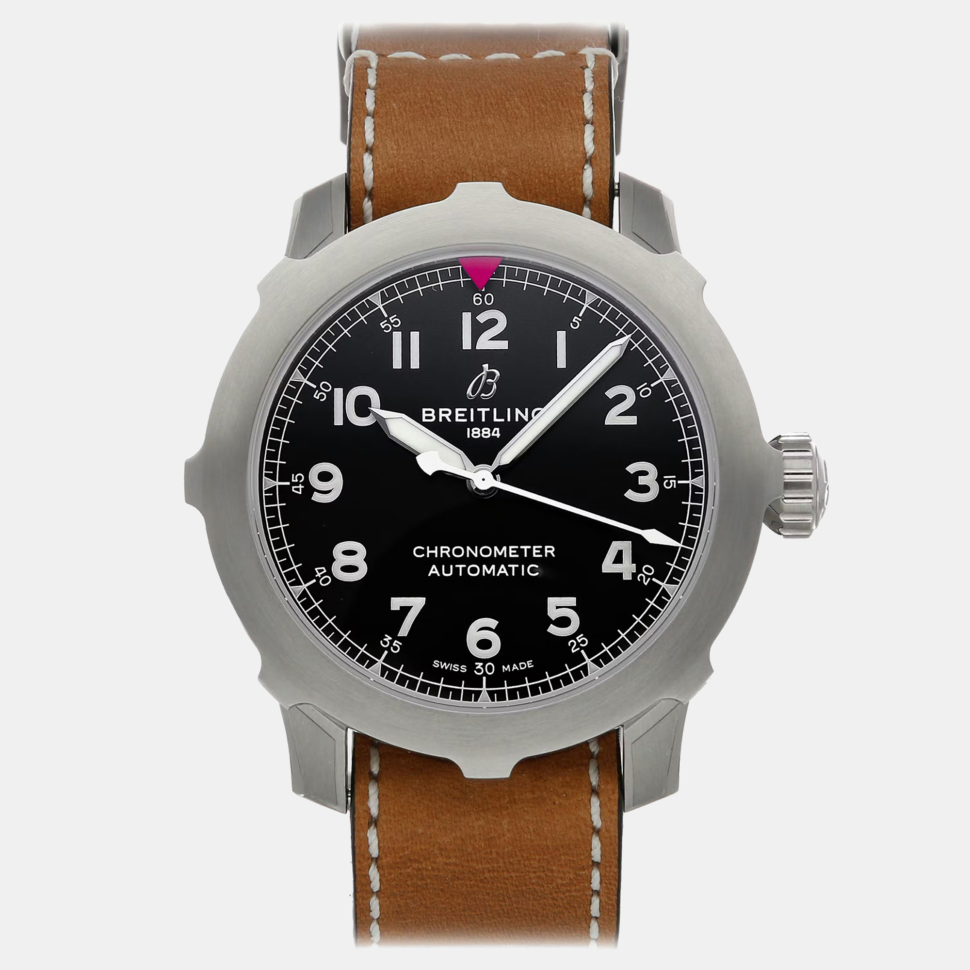 

Pre-Owned Breitling Aviator Super 8 B20 AB2040101B1X1 46 mm, Black