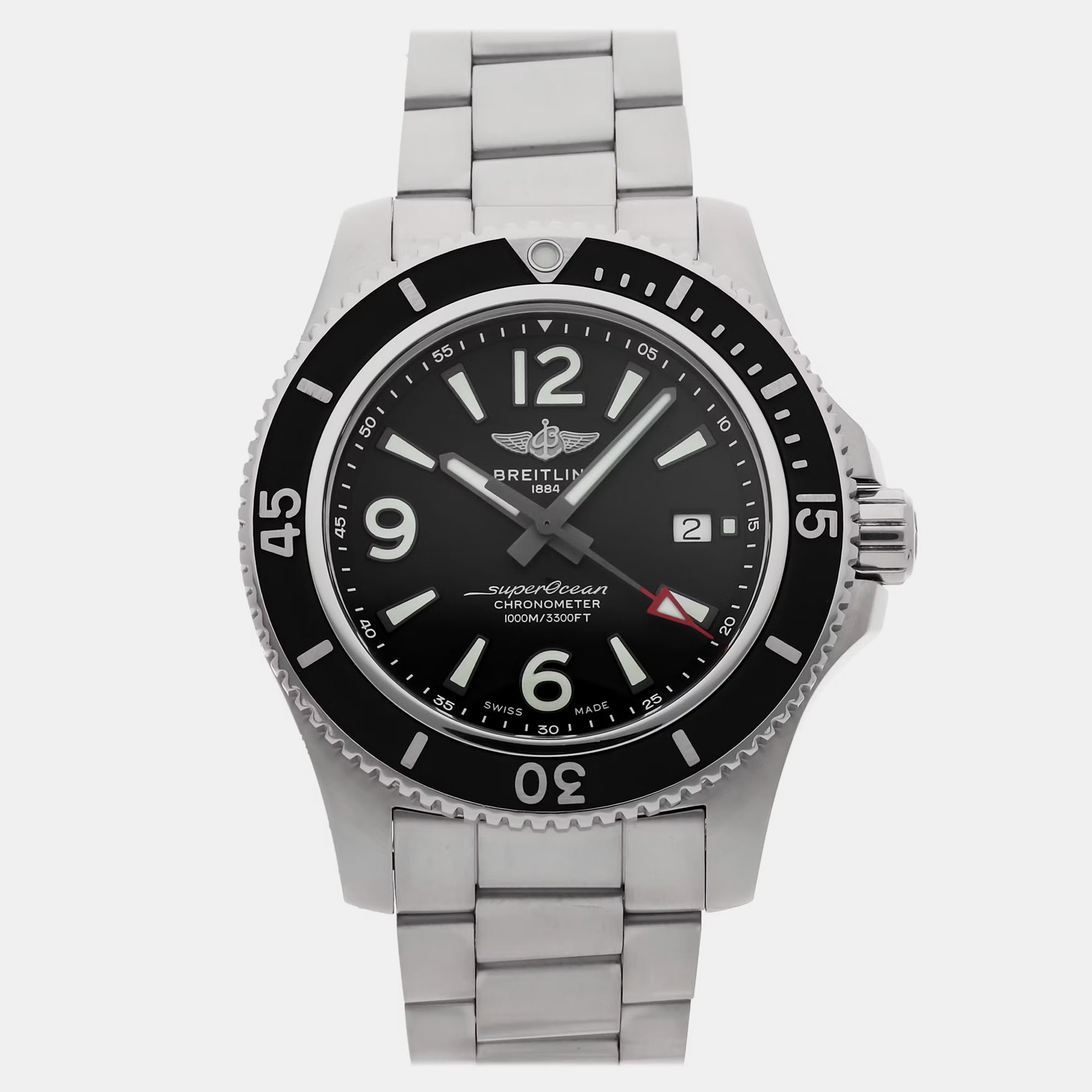 

Pre-Owned Breitling Superocean A17367D71B1A1, Black