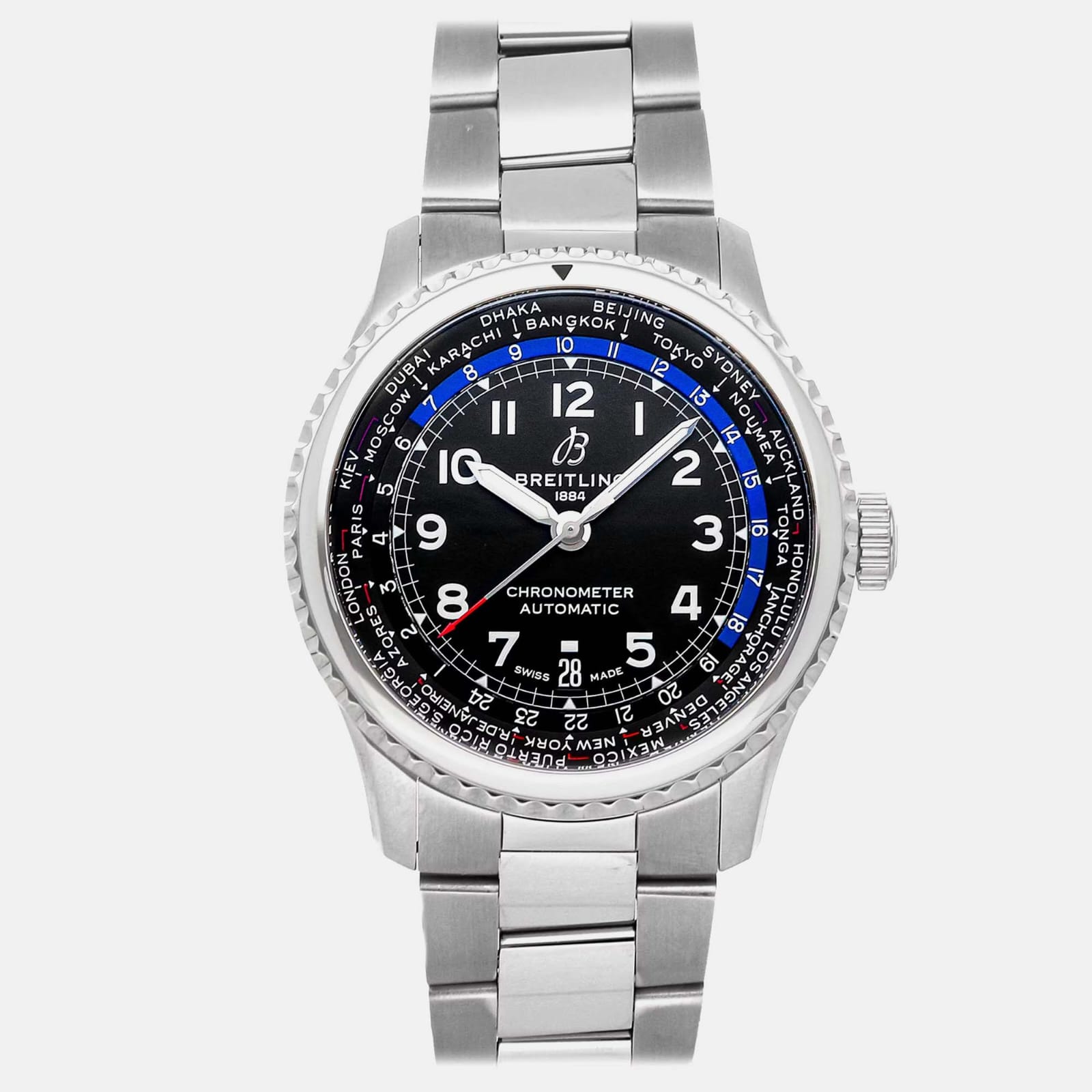 

Pre-Owned Breitling Aviator, Black