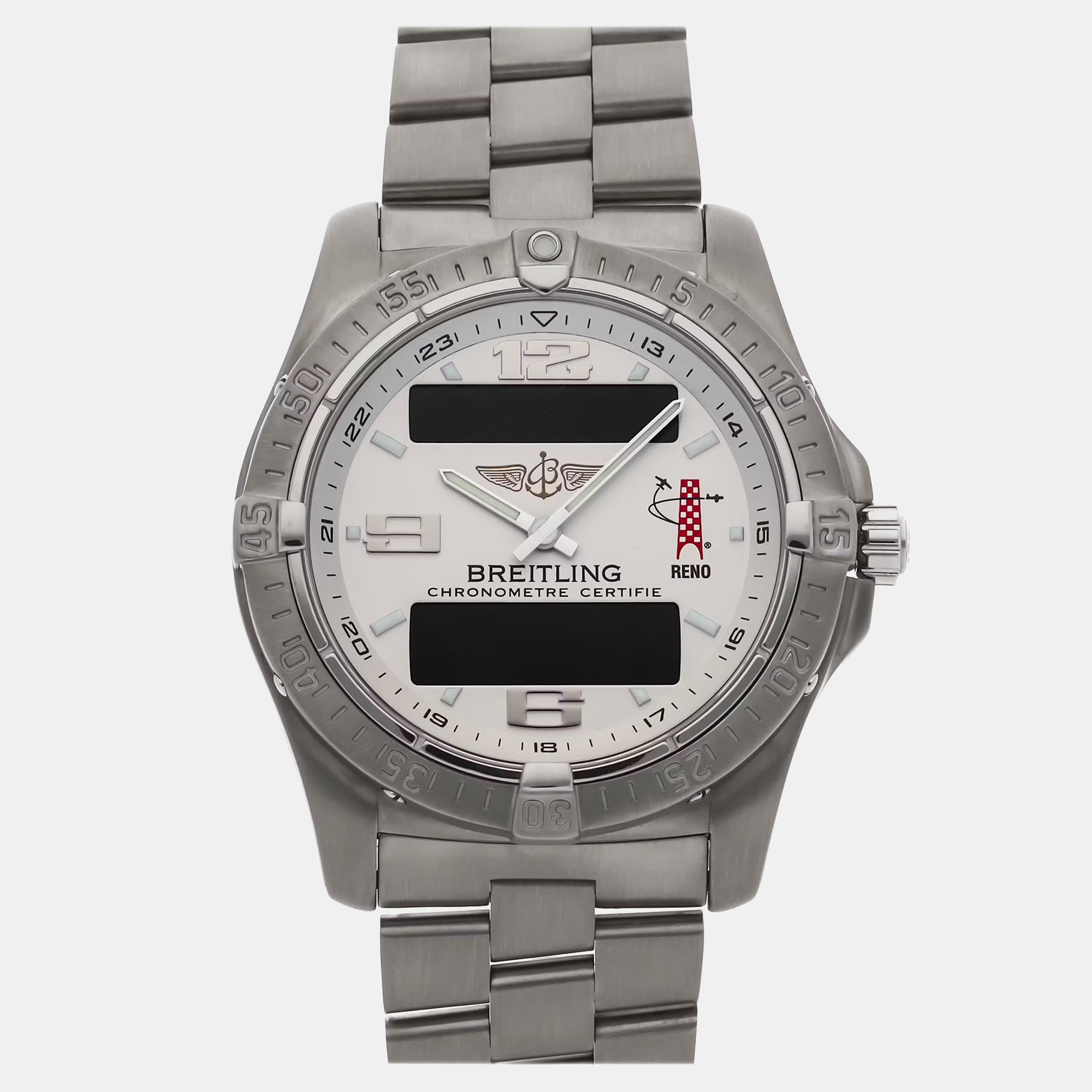 

Pre-Owned Breitling Aerospace Avantage E79362F3/G621 Quartz 42 mm, Silver