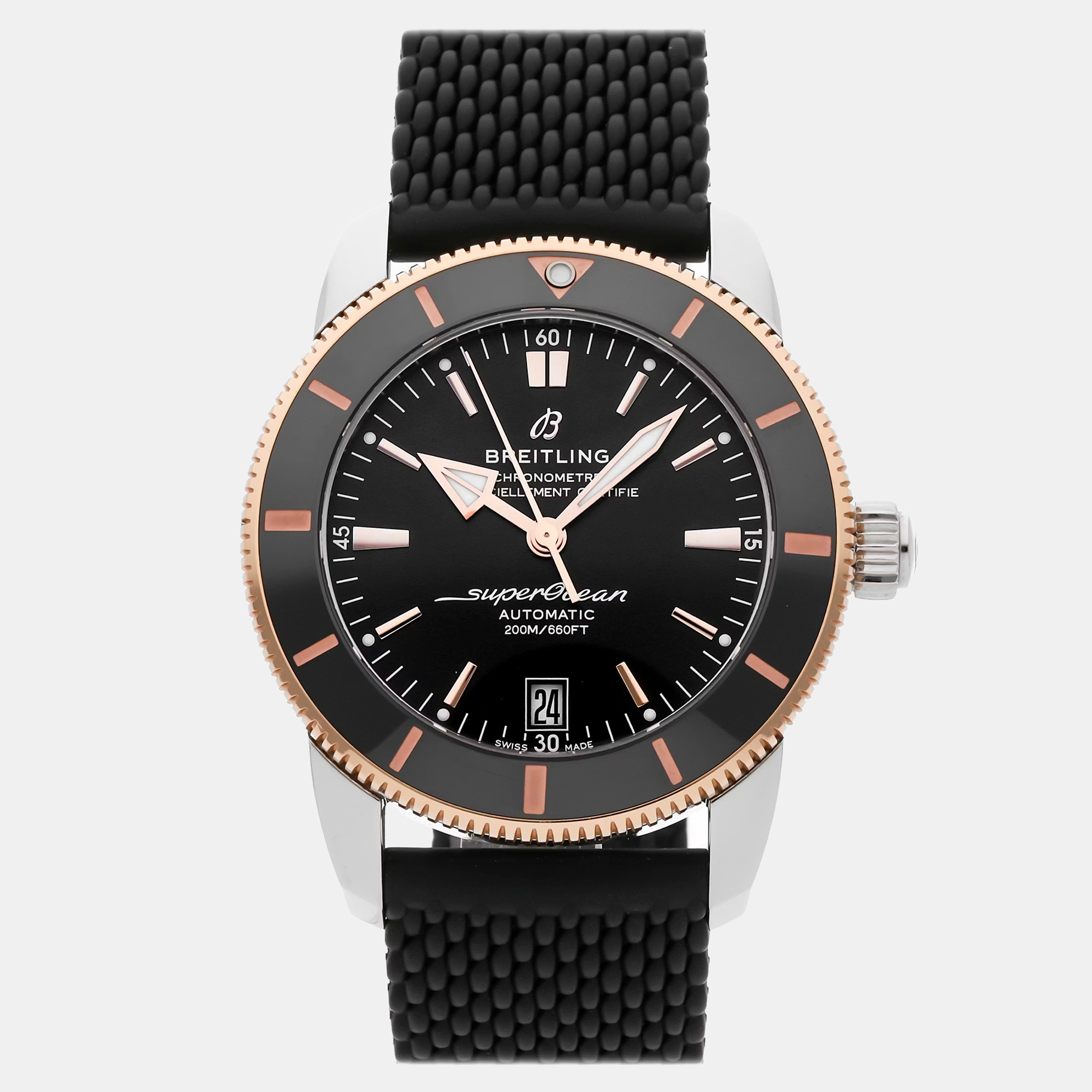 

Pre-Owned Breitling Superocean Heritage B20 UB2010121B1S1 Automatic 42 mm, Black