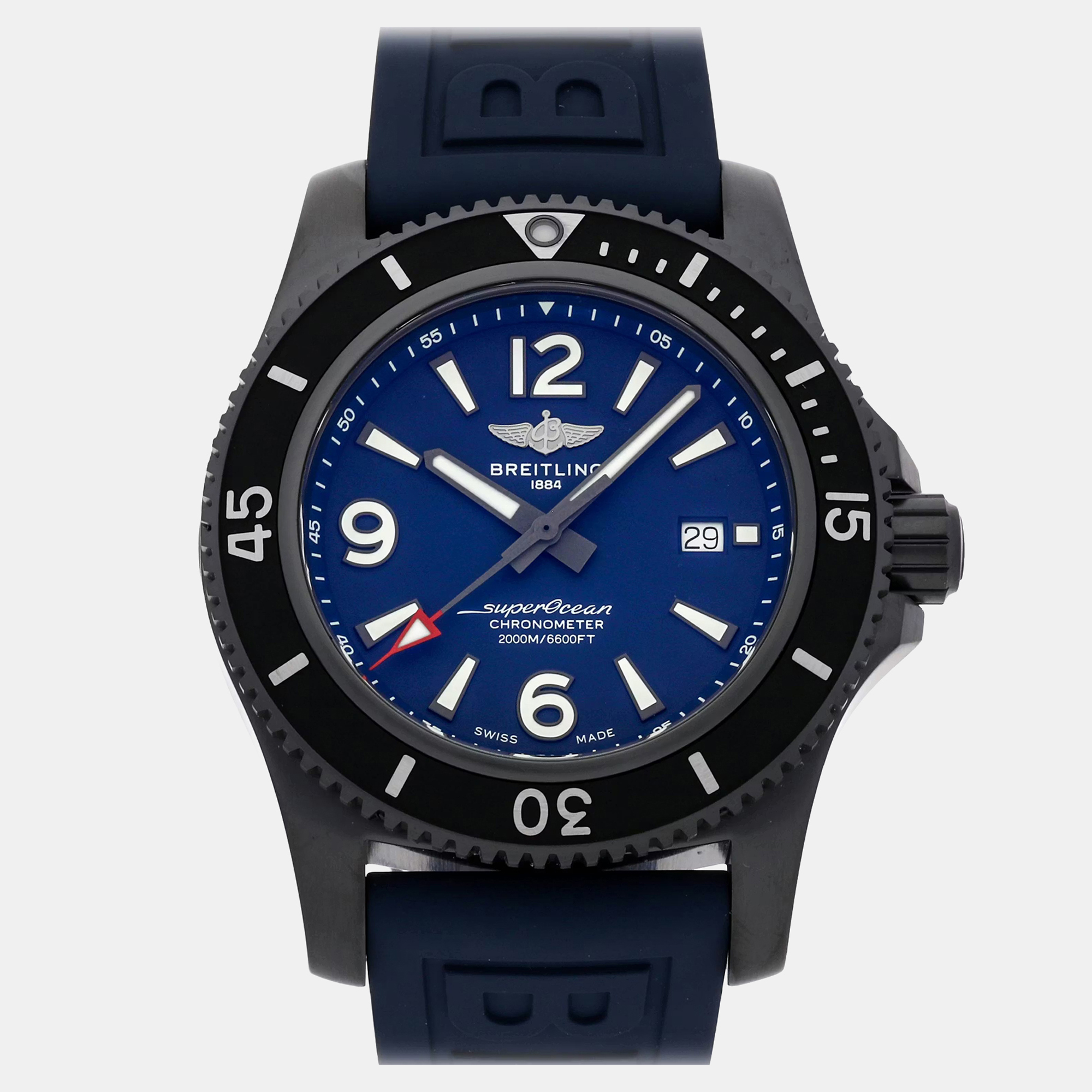 

Pre-Owned Breitling Superocean M17368D71C1S2, Blue