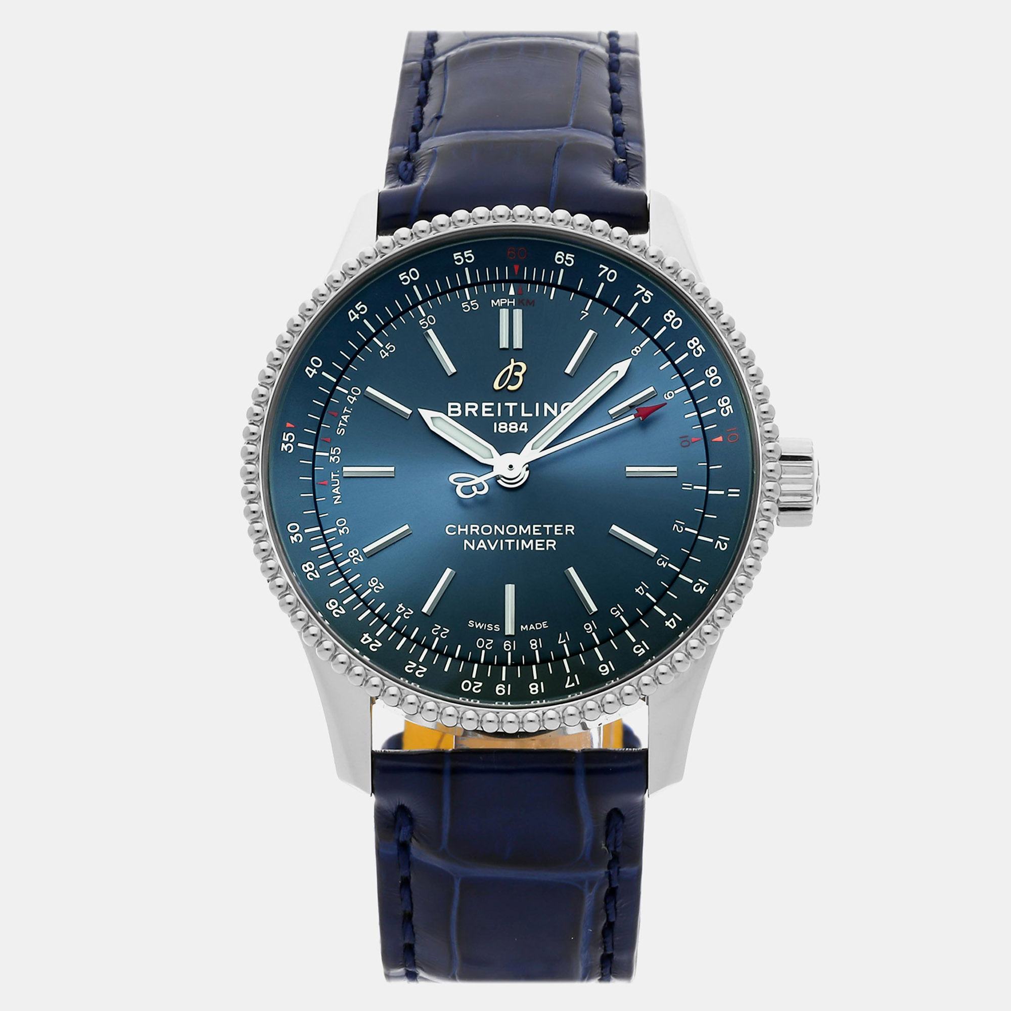 

Pre-Owned Breitling Navitimer A17395161C1P2 Automatic 35 mm, Blue