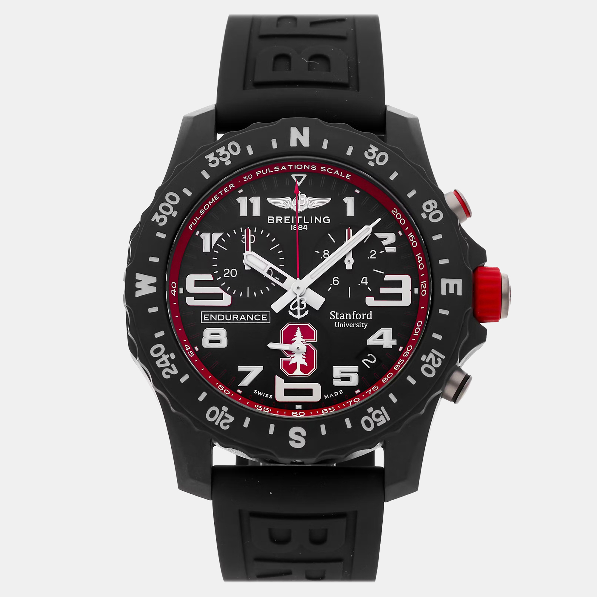 

Pre-Owned Breitling Endurance Pro Stanford University X823109C1B1S1, Black