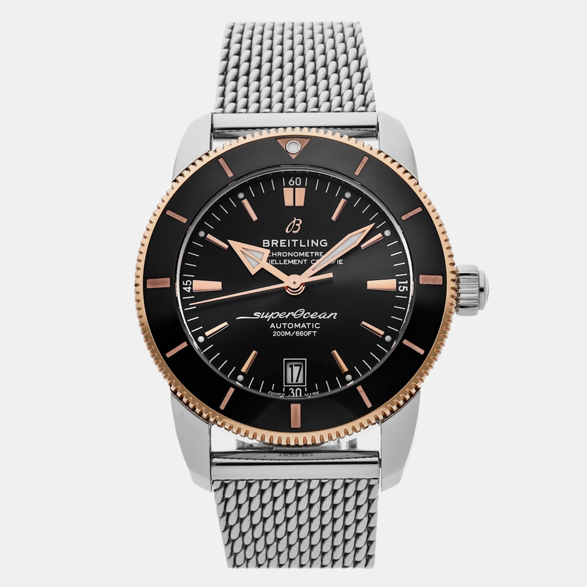 

Pre-Owned Breitling Superocean Heritage B20 UB2010121B1A1, Black