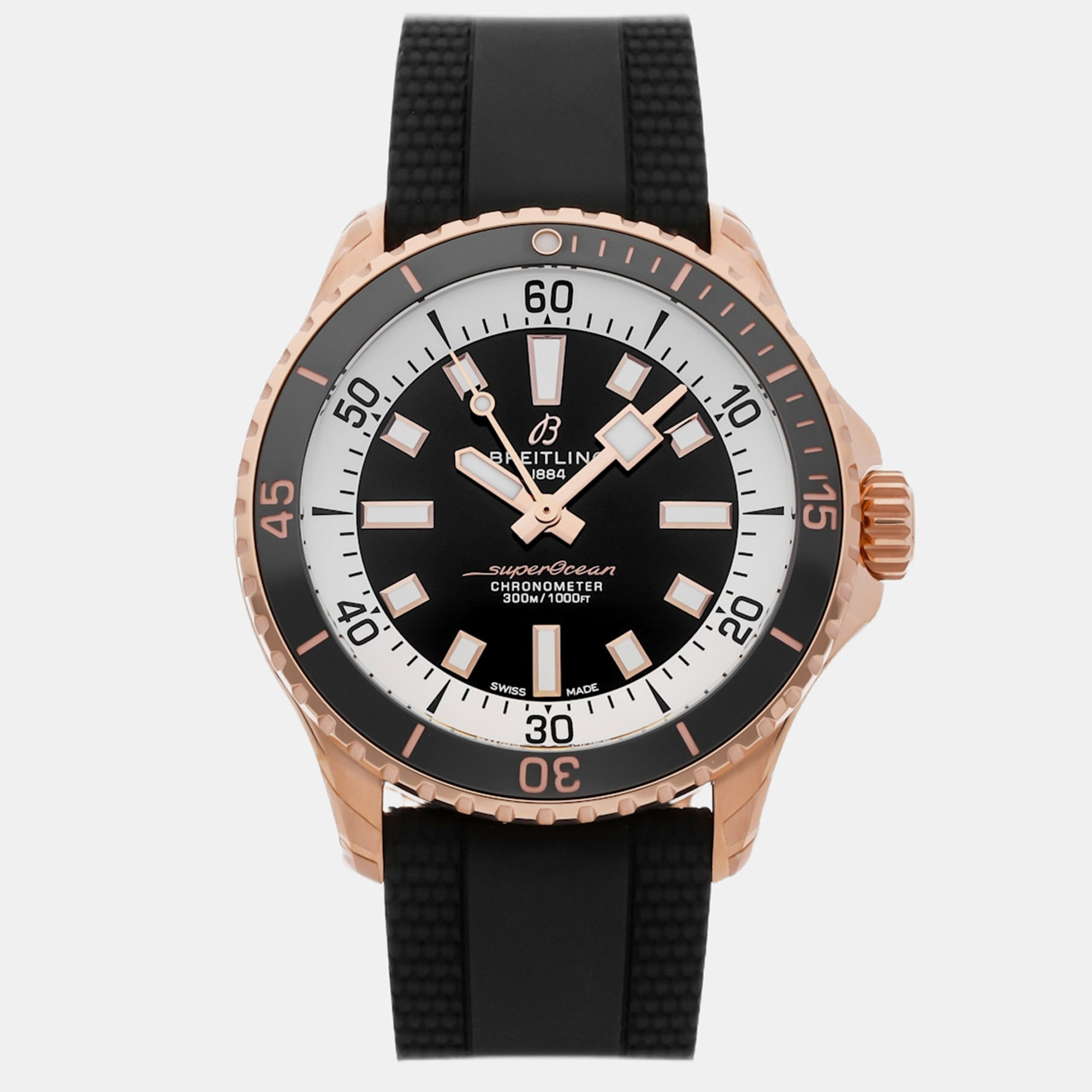 

Pre-Owned Breitling Superocean R17375211B1S1, Black