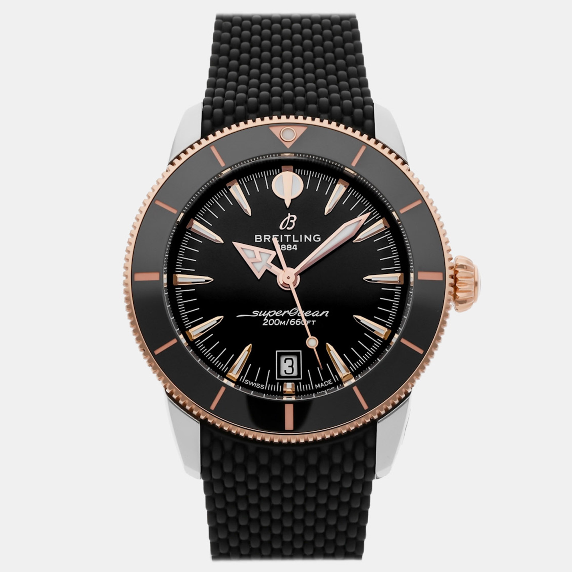 

Pre-Owned Breitling Superocean Heritage B31 UB3111241B1S1, Black