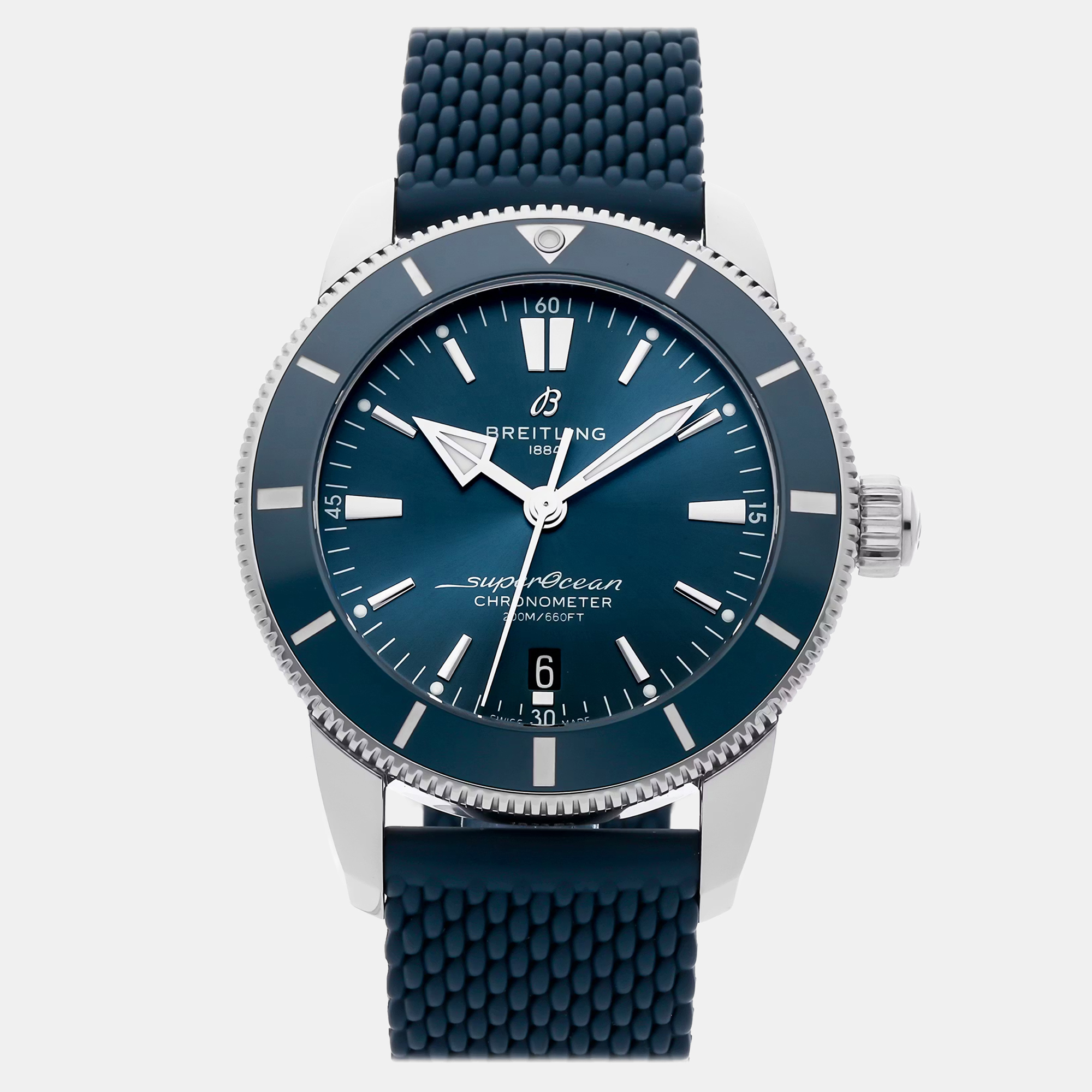 

Pre-Owned Breitling Superocean Heritage B20 AB2030161C1S1 44 mm, Blue
