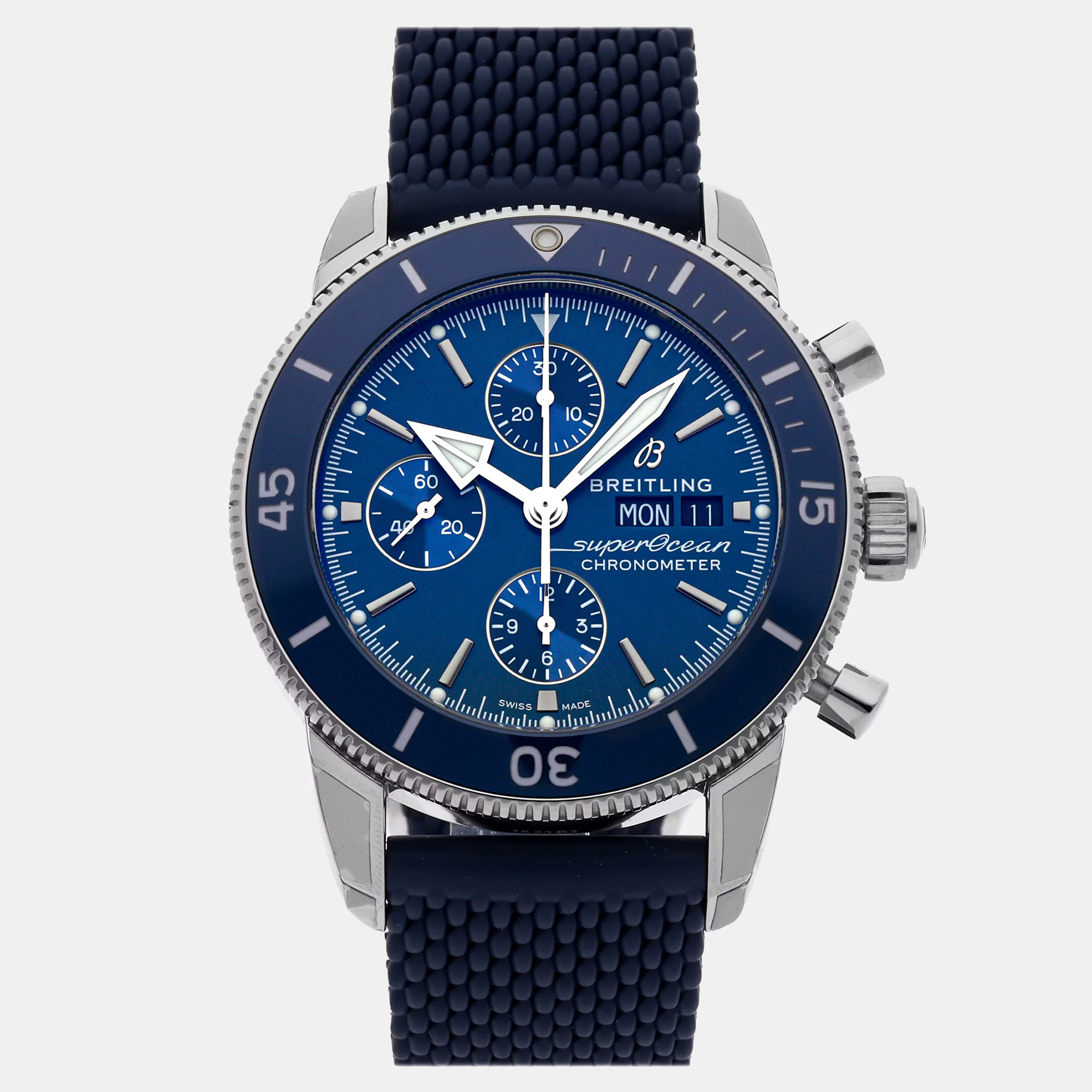 Pre-Owned Breitling Superocean Heritage Chronograph A13313161C1S1 44 mm