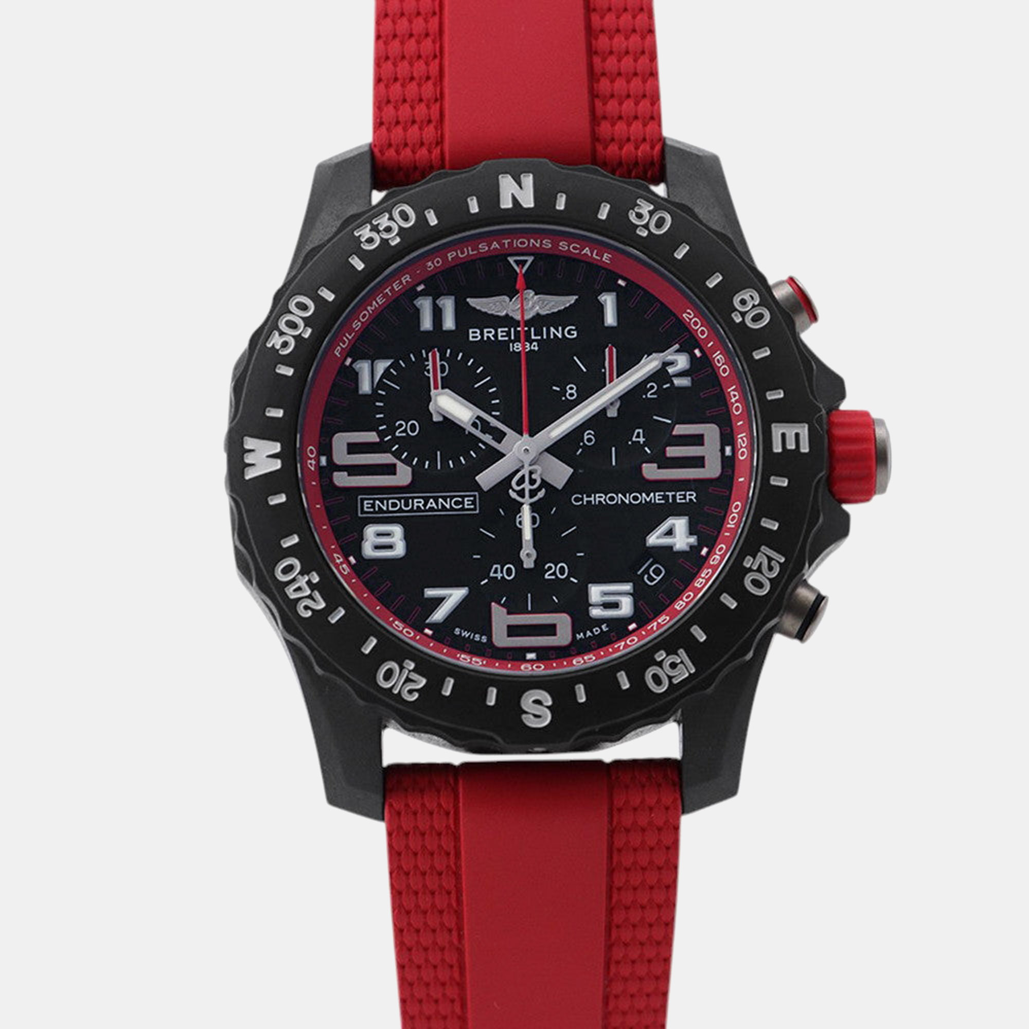 

Breitling Professional Endurance Pro X823105D1B1S1 Quartz Chronograph Black Breitlight Men's Wristwatch