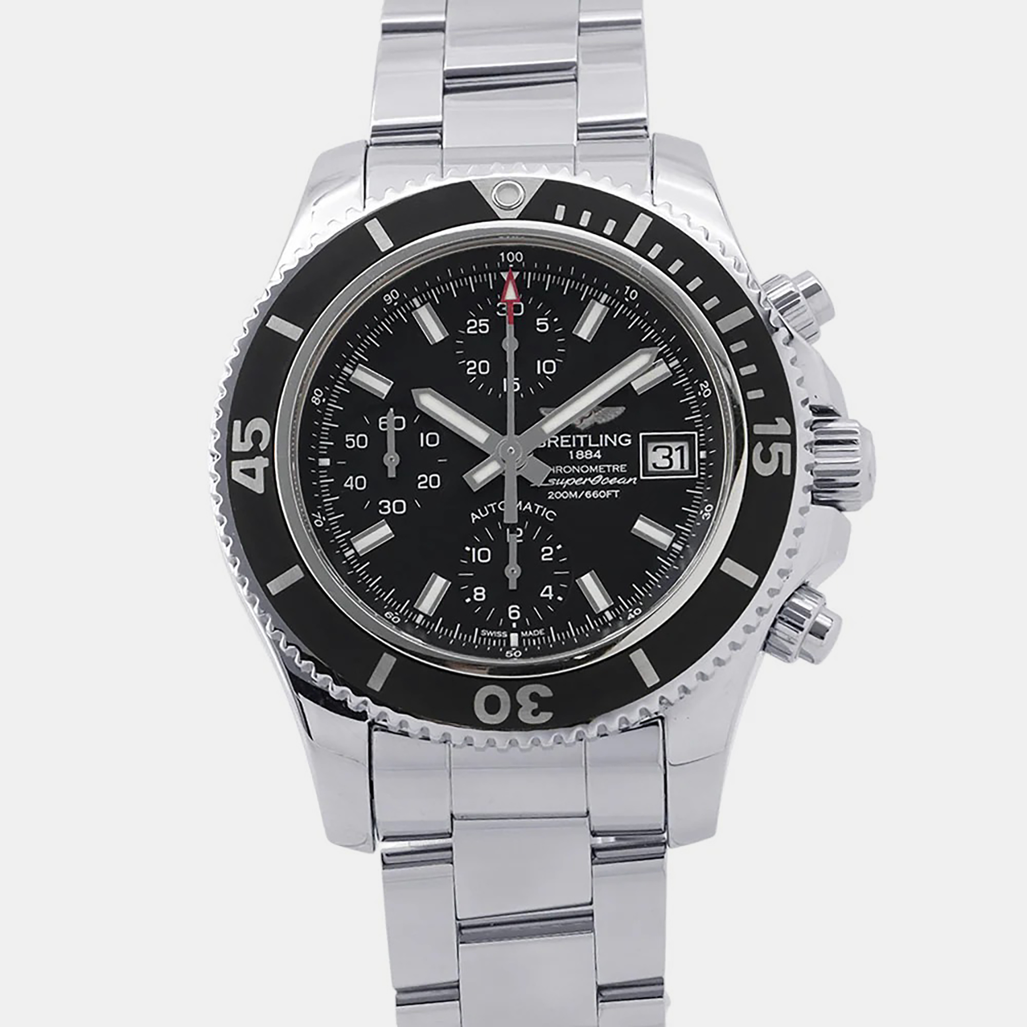 

Breitling Superocean A13311C9/BF98 Black Stainless Steel Automatic Men's Watches