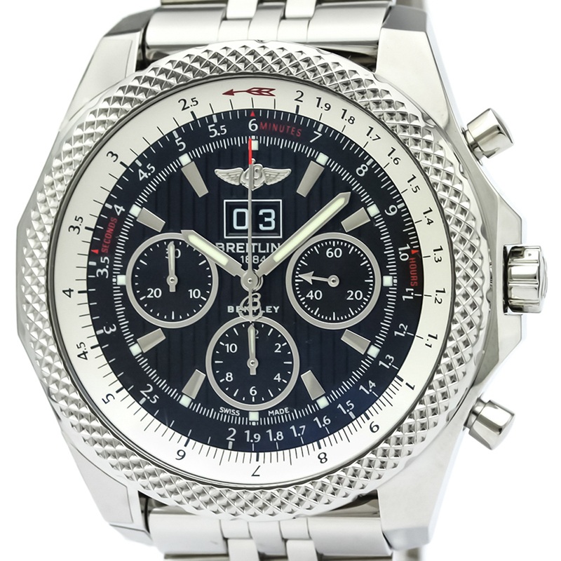 

Breitling Black Stainless Steel Bentley