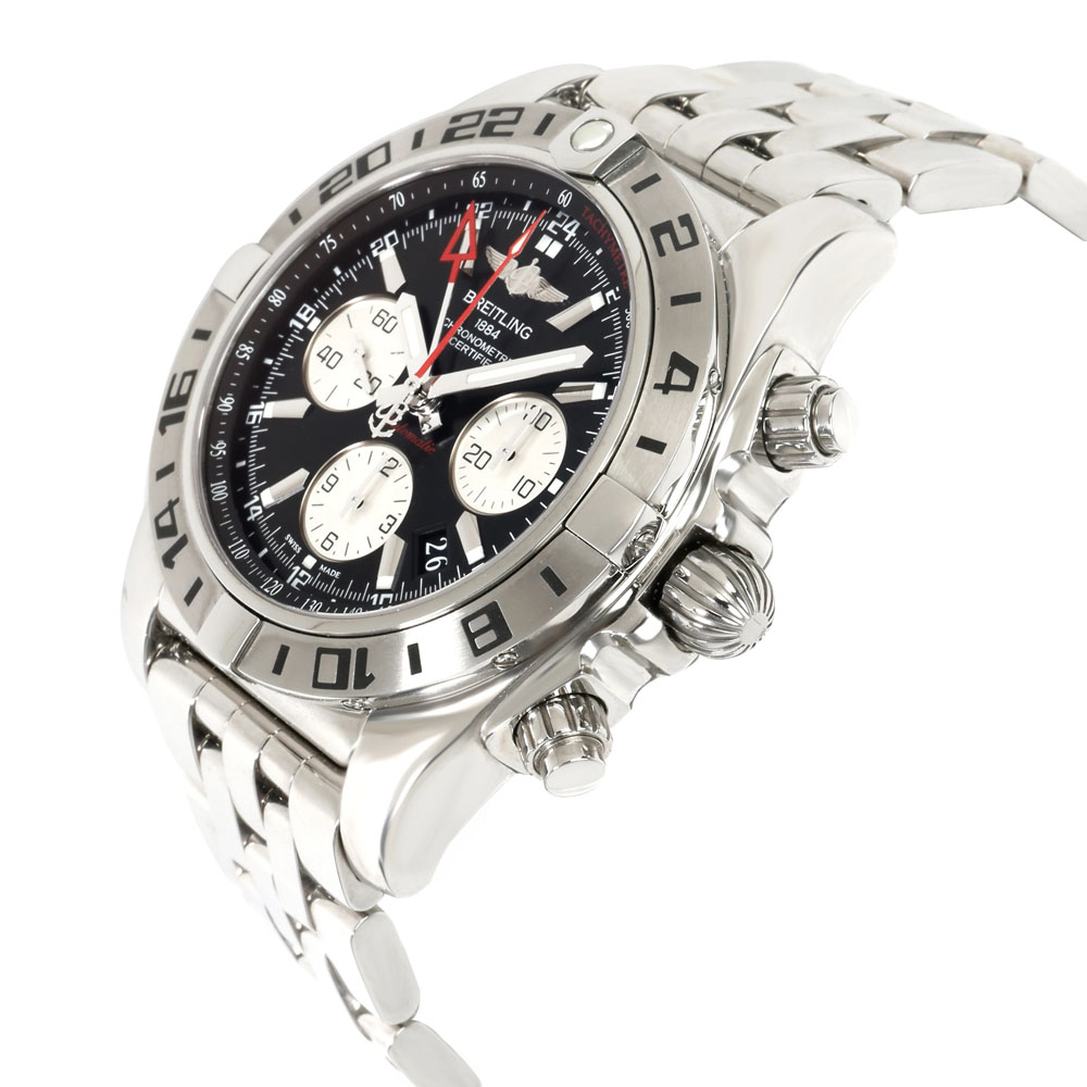 

Breitling Black Stainless Steel Chronomat