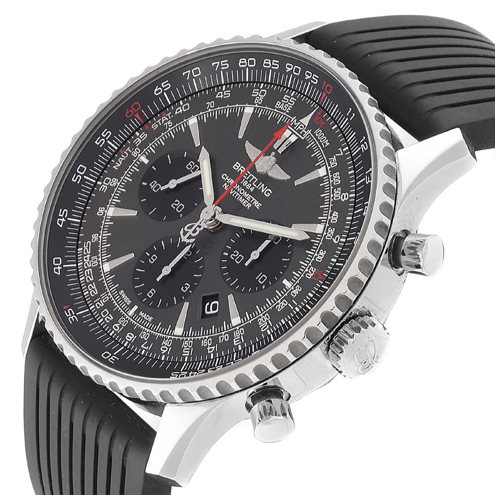 

Breitling Stratos Gray Stainless Steel Navitimer, Grey