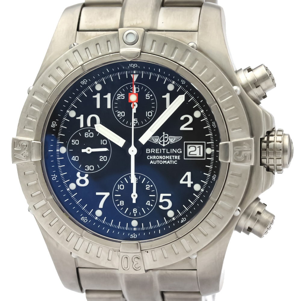 

Breitling Black Titanium Avenger Automatic E13360 Men's Wristwatch