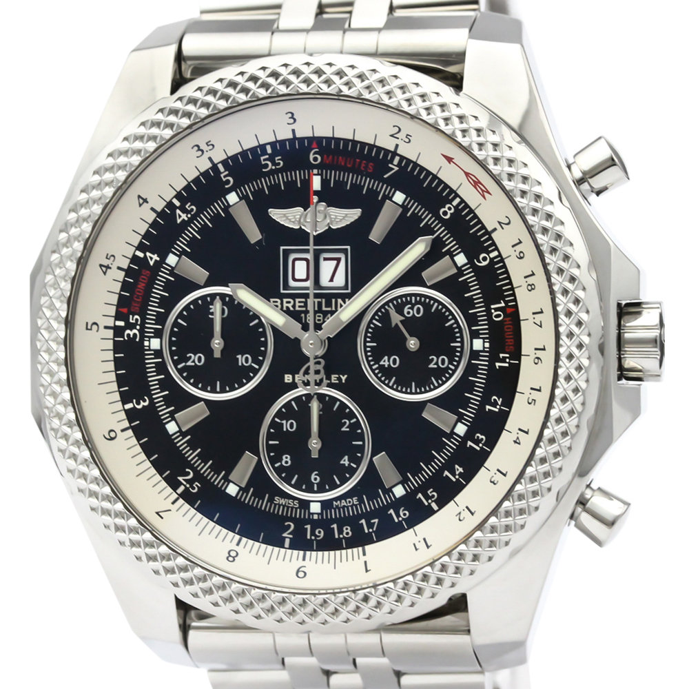 

Breitling black Stainless Steel Bentley