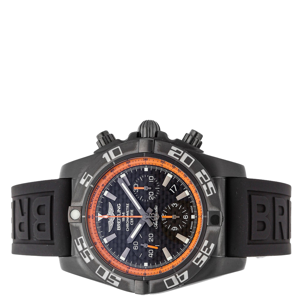 

Breitling Black Blacksteel Chronomat MB01111A/BG17 Men's Wristwatch