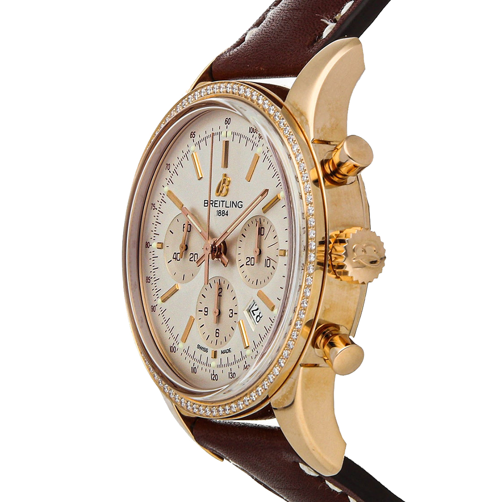 

Breitling Silver Diamonds, Brown