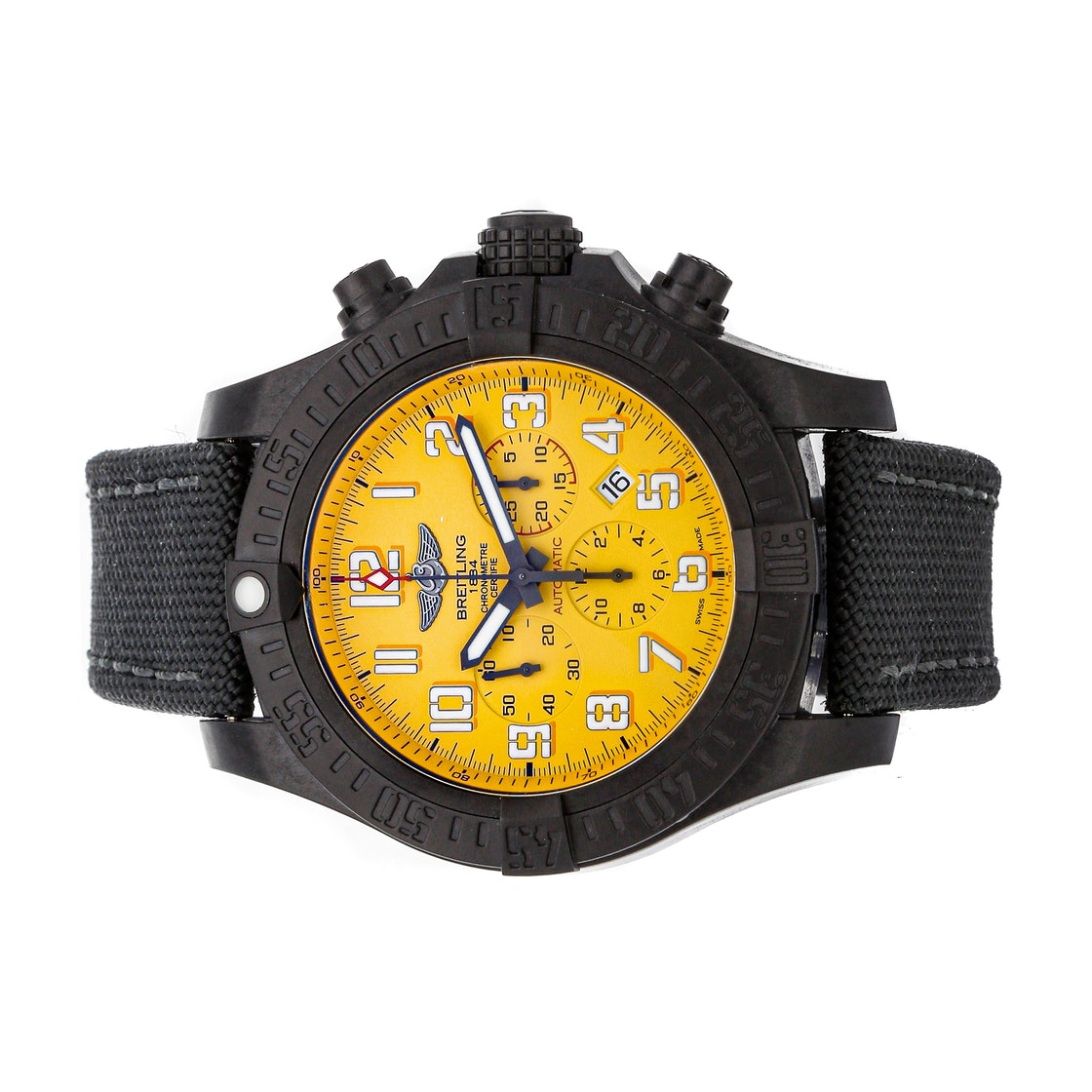 

Breitling Yellow Breitlight Avenger Hurricane XB0170E4/I533 Men's Wristwatch