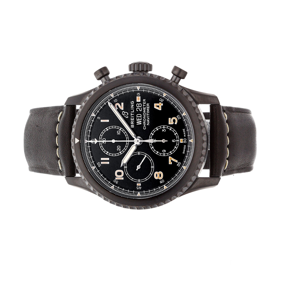

Breitling Black Stainless Steel Navitimer
