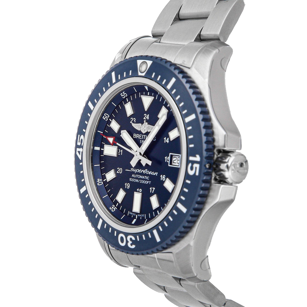 

Breitling Blue Stainless Steel Superocean