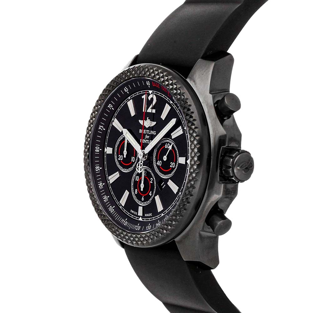 

Breitling Black Blacksteel Bentley Barnato Midnight Carbon Limited Edition M4139024/Bb85 Men's Wristwatch