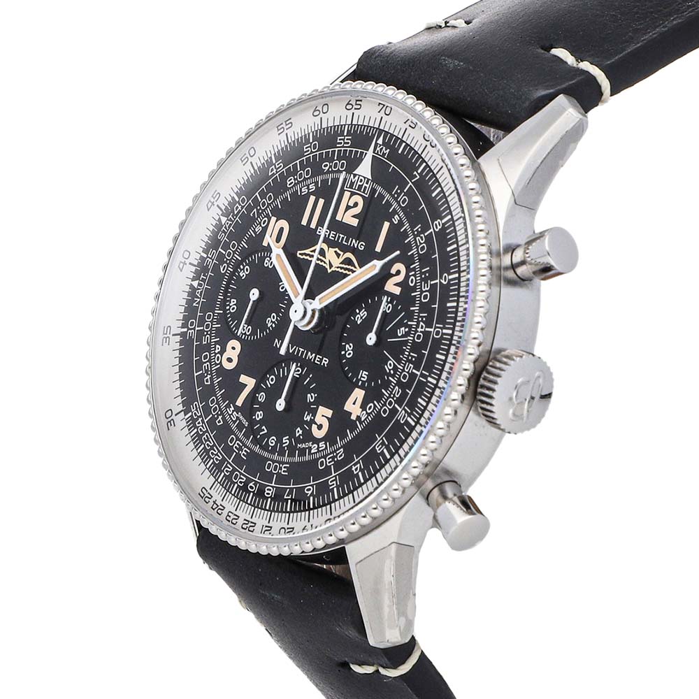 

Breitling Black Stainless Steel Navitimer