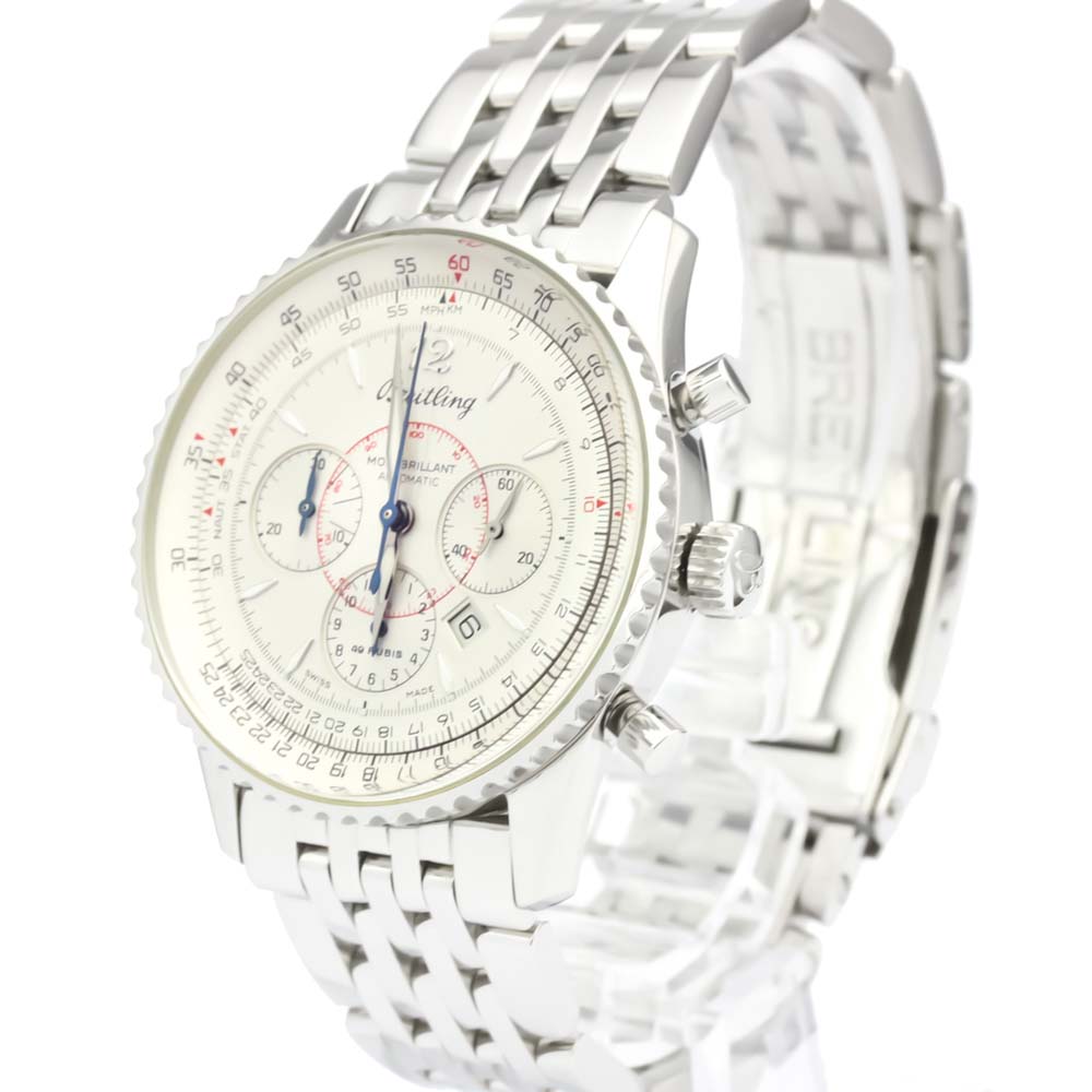 

Breitling Silver Stainless Steel Navitimer Automatic A41330 Men's Wristwatch
