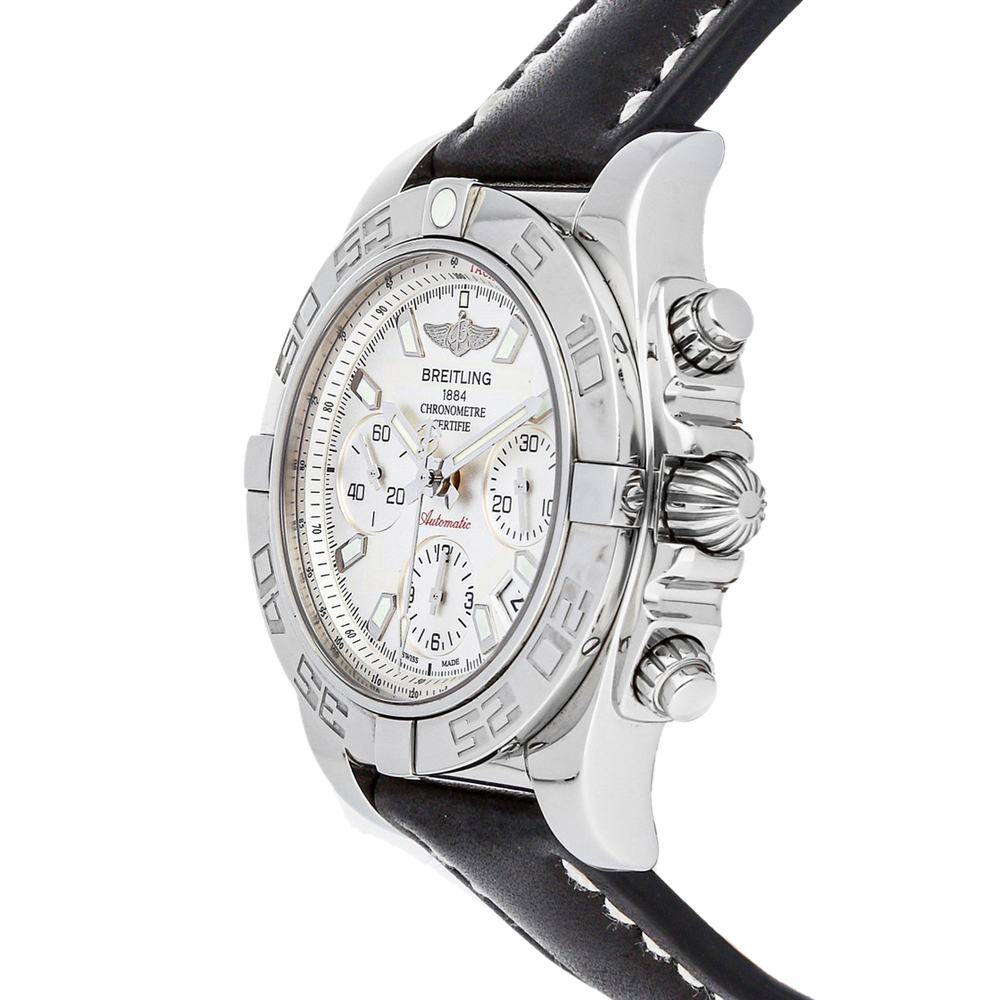 

Breitling Silver Stainless Steel Chronomat AB014012/G711 Men's Wristwatch