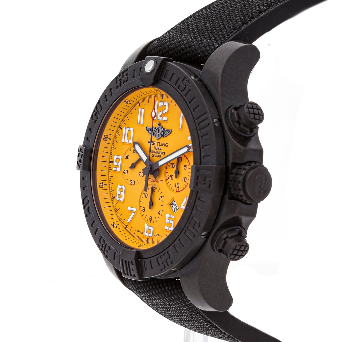 

Breitling Yellow Breitlight Avenger Hurricane XB0170E4/I533 Men's Wristwatch 50 MM