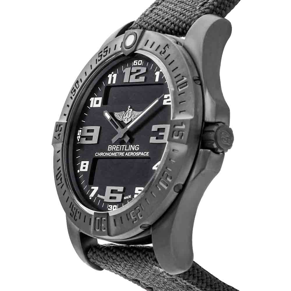 

Breitling Black Titanium Professional Aerospace Evo V7936310/BD60 Men's Wristwatch 43 MM