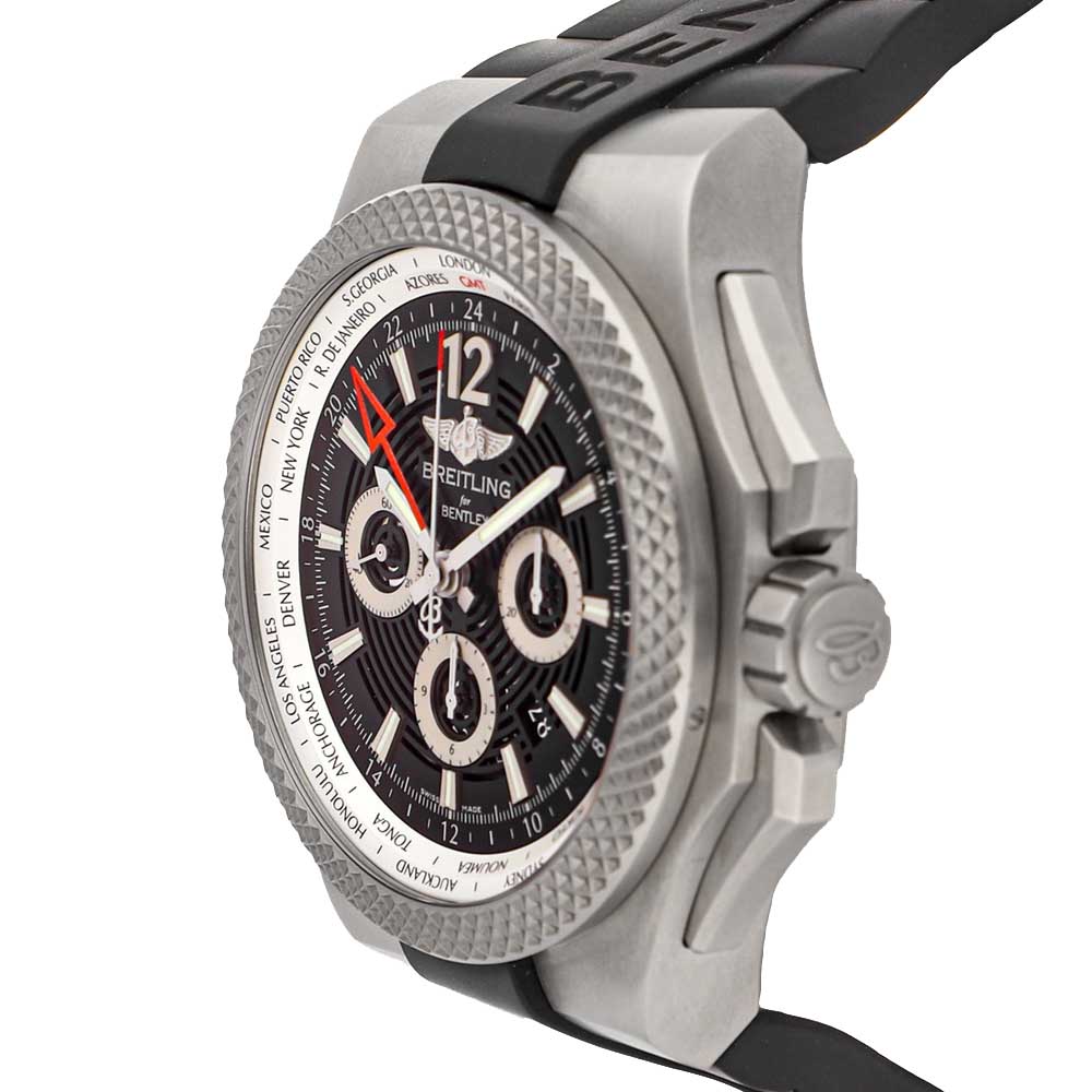 

Breitling Black Titanium Bentley GMT B04 Chronograph Special Edition EB043210/BD23 Men's Wristwatch 49 MM