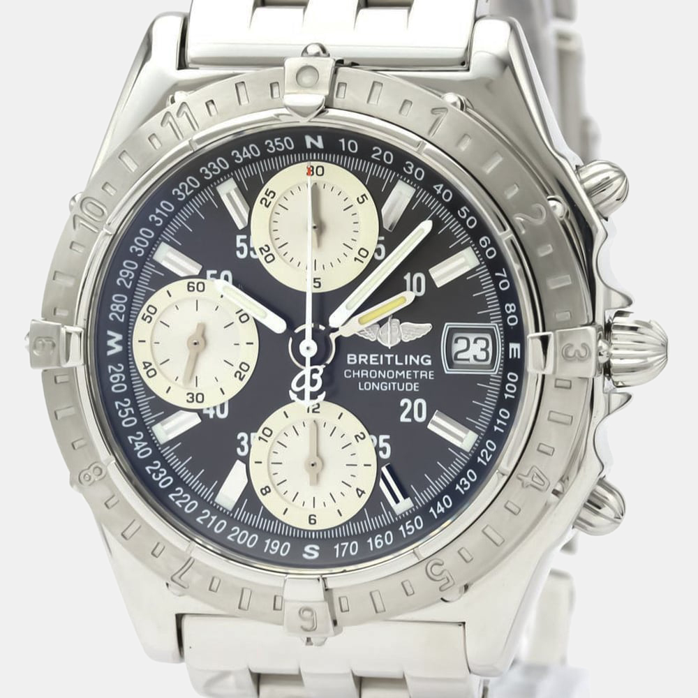 

Breitling Grey Stainless Steel Chronomat A20348 Automatic Men's Wristwatch 40 mm