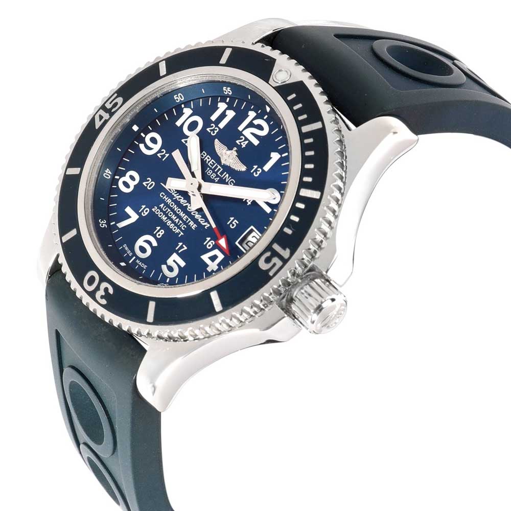 

Breitling Blue Stainless Steel SuperOcean II A17312D1/C938 Men's Wristwatch 36 MM