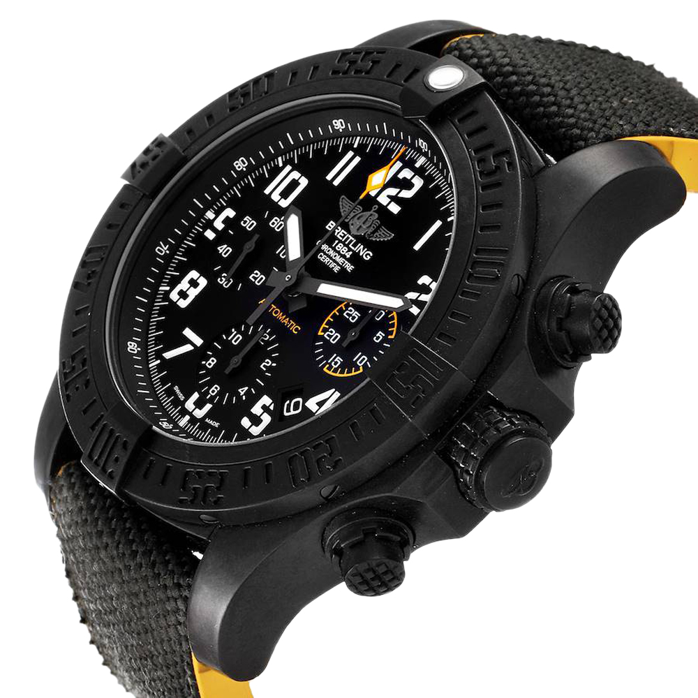 

Breitling Black Avenger Hurricane 45 Military XB0180 Men's Wristwatch