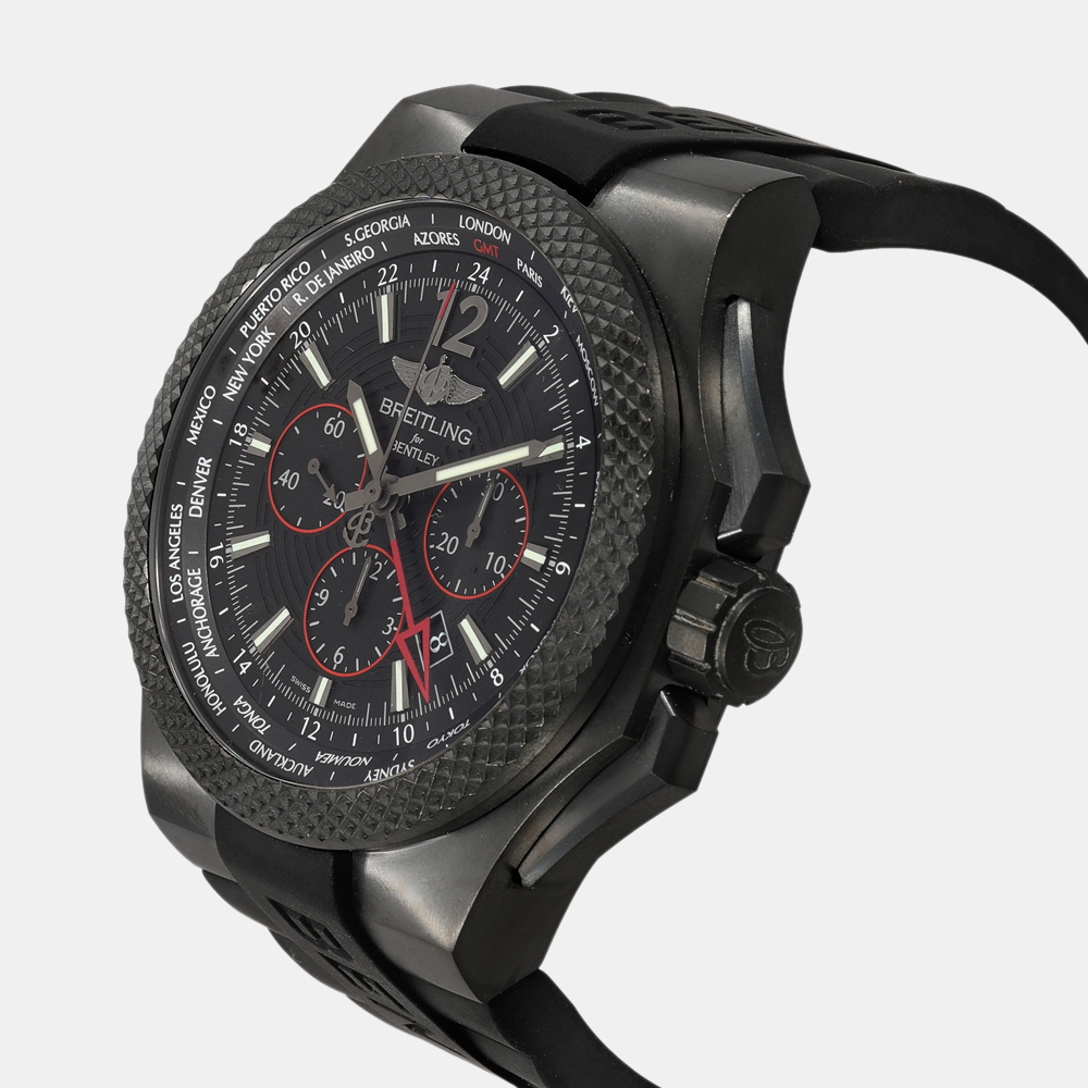 

Breitling Black Titanium Bentley GMT VB043222/BD69 Automatic Chronograph Men's Wristwatch 49 mm