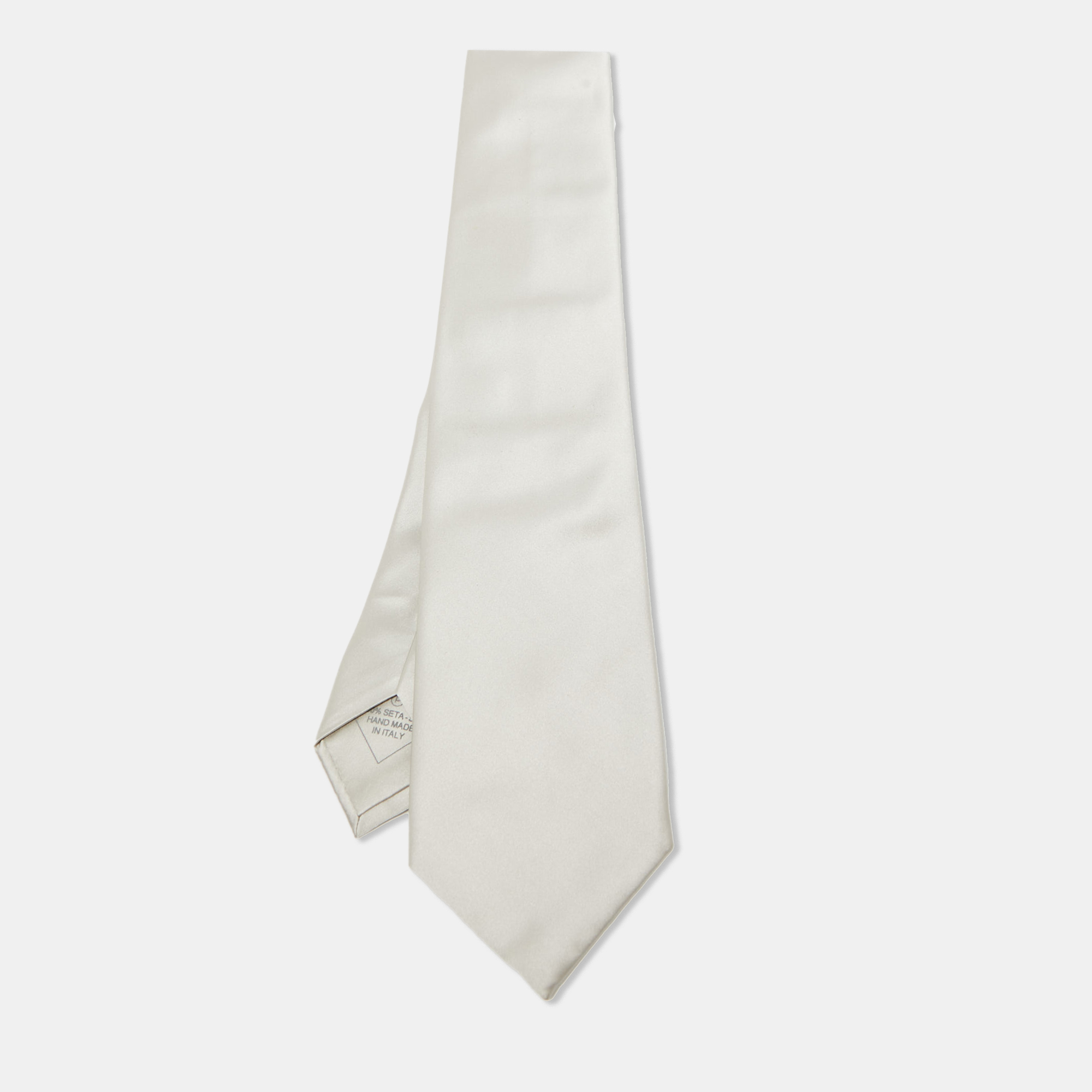 

Brioni Grey Silk Classic Tie