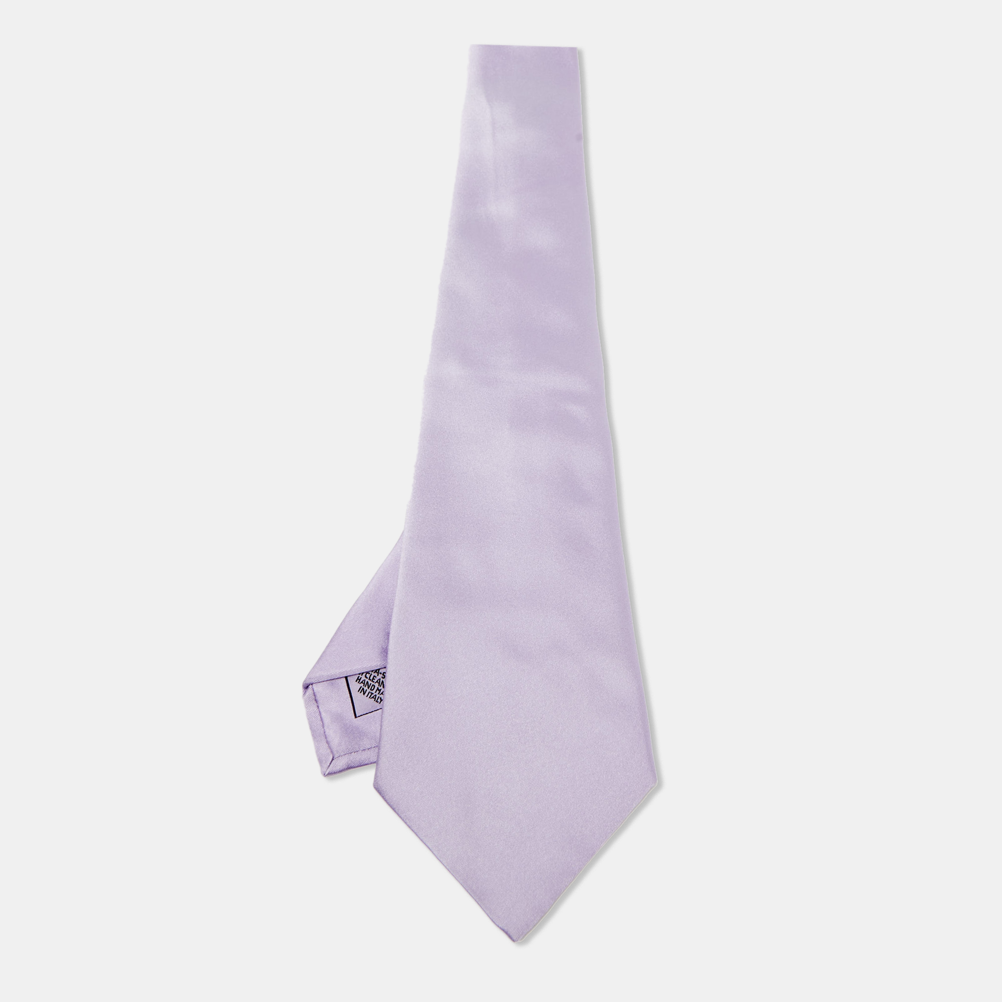 

Brioni Lavender Satin Traditional Tie, Purple