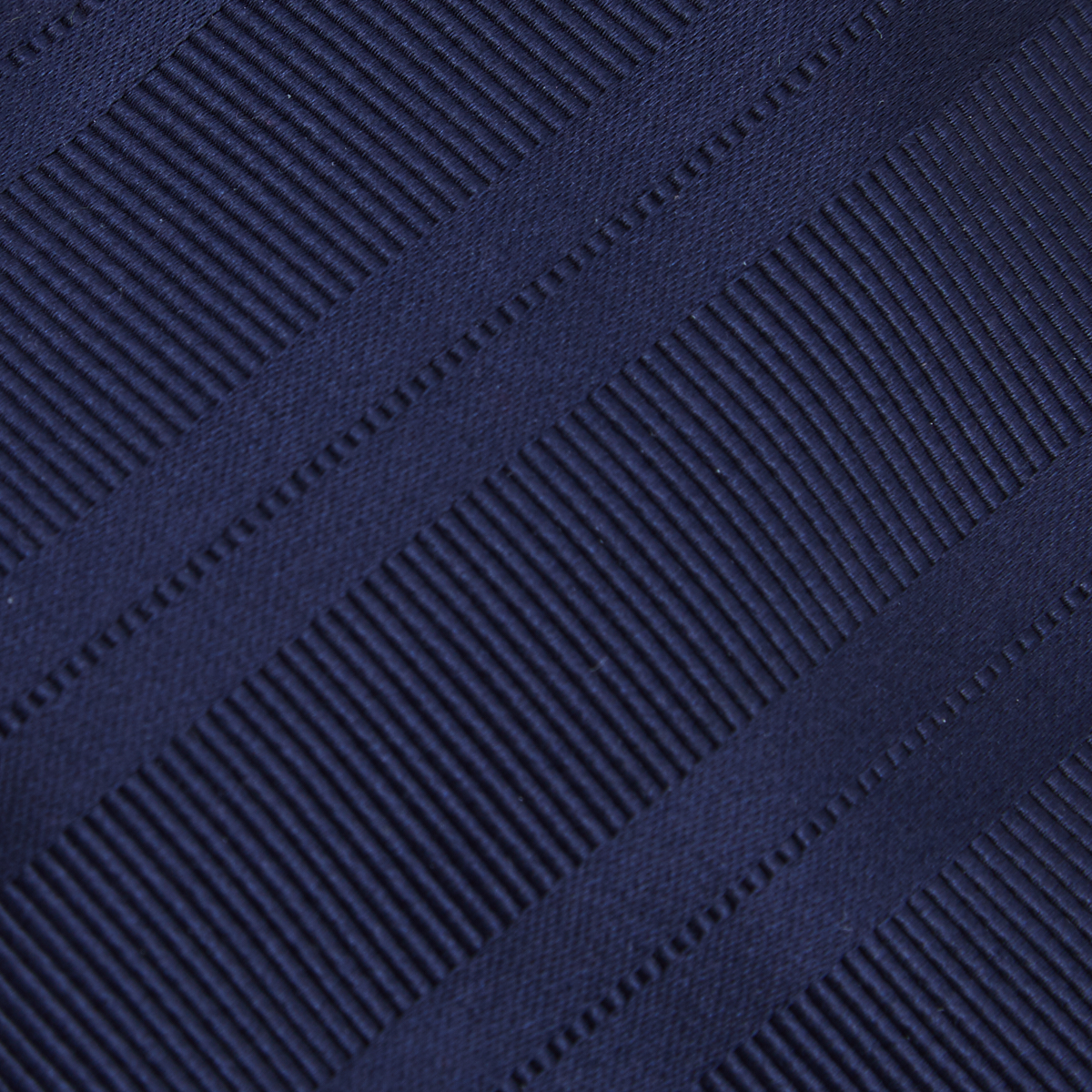 

Brioni Navy Blue Striped Jacquard Silk Tie