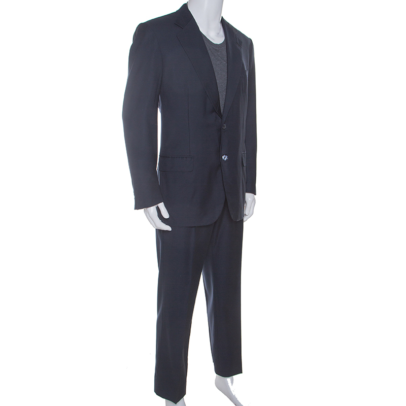 

Brioni Navy Blue Wool Palatino Regular Fit Suit