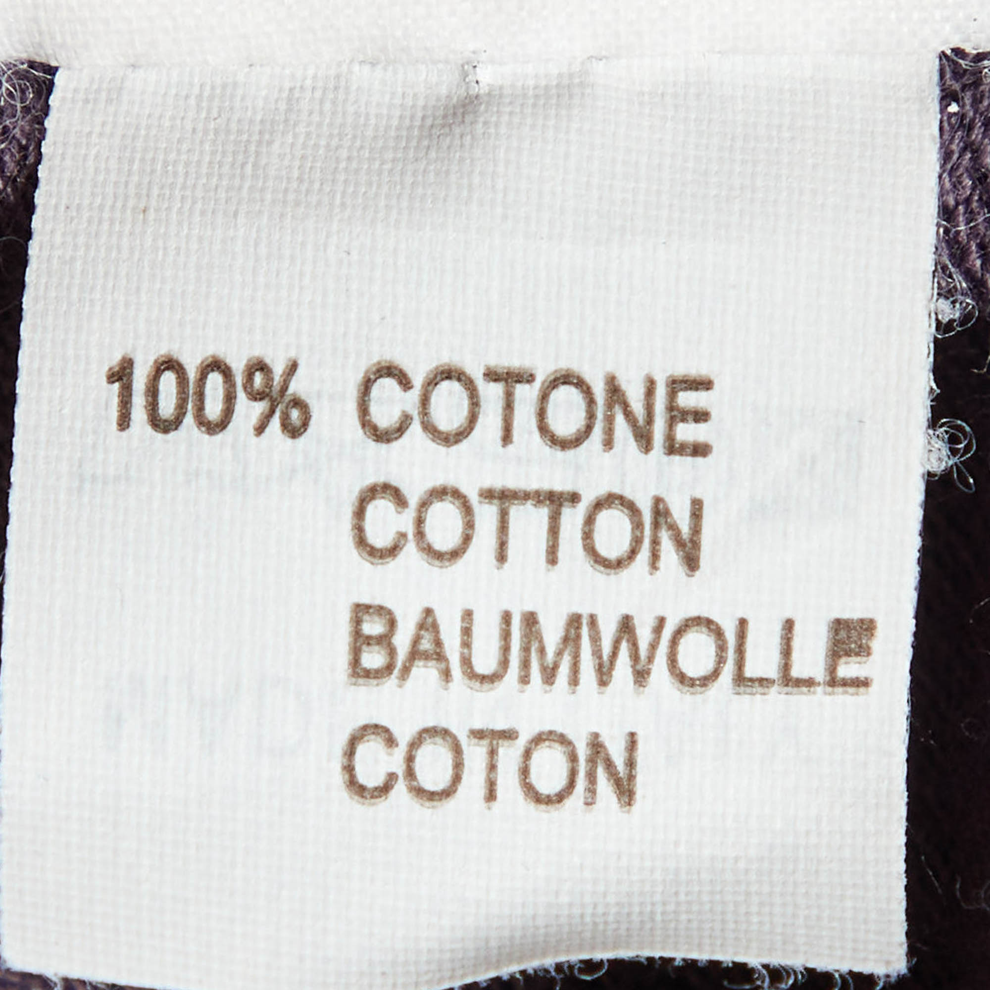 Brunello Cucinelli Purple Cotton Long Sleeve Polo T-Shirt M 